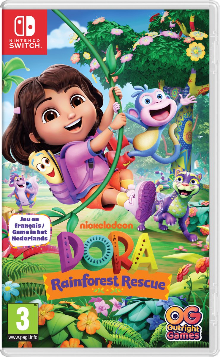 Nintendo Switch Dora Rainforest Rescue