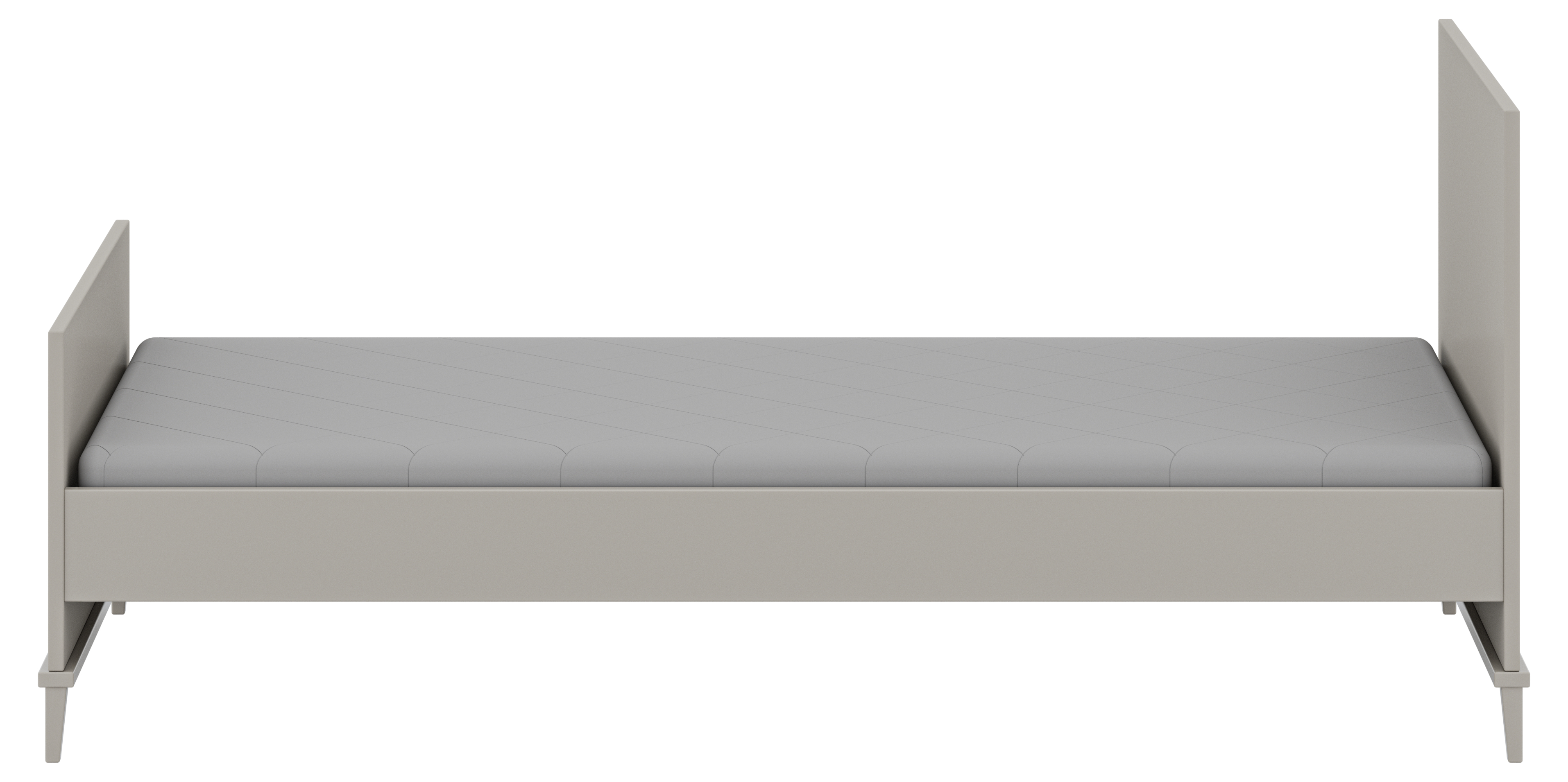 Yuny By Paidi Bed Brother Stu Taupe 90x200 cm