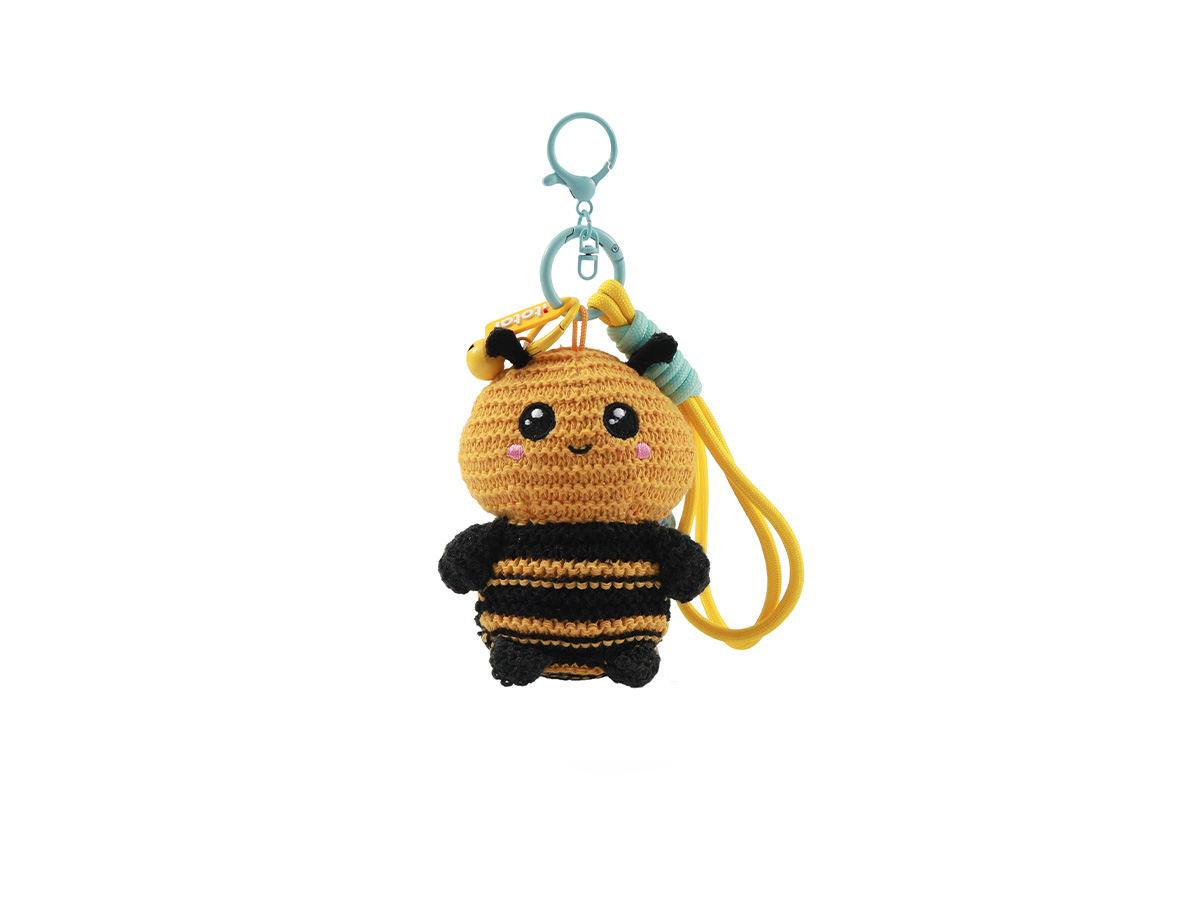 I-Total Sleutelhanger Crochet Bee