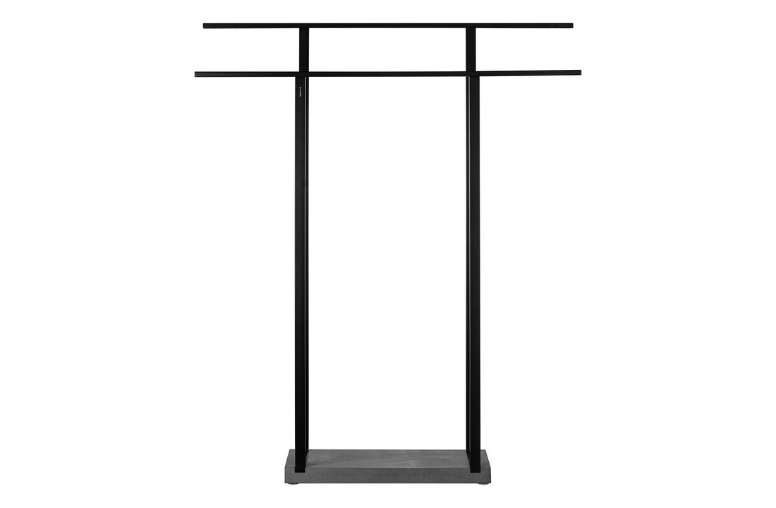 Blomus Handdoekrek Menoto 75x16x90 cm - Zwart