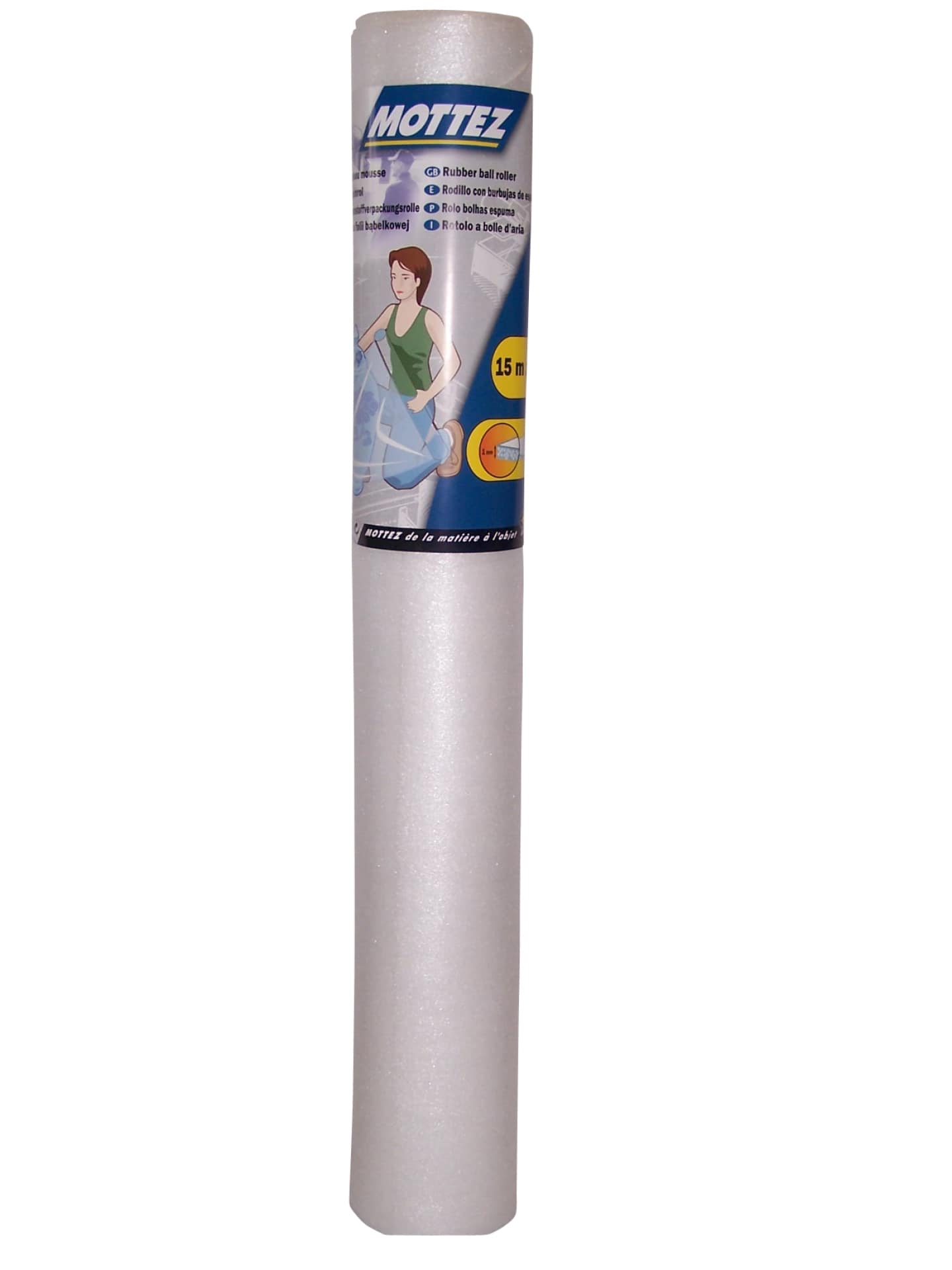 Mottez Schuimfolie 33cm x 15m - Dikte 1mm - 100 Micron