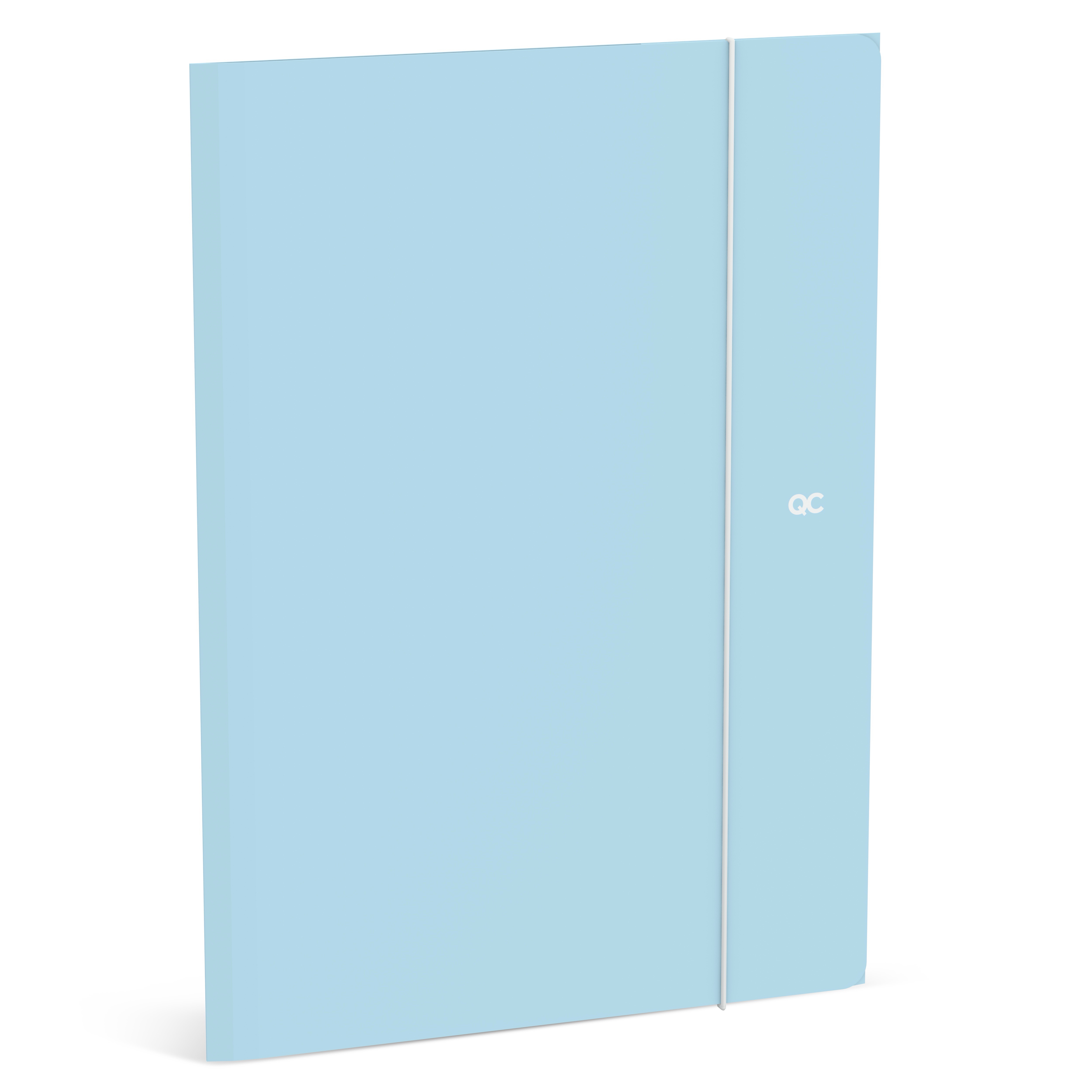 Quattro Colori Colour Elastomap A4 PP Arctic Blue