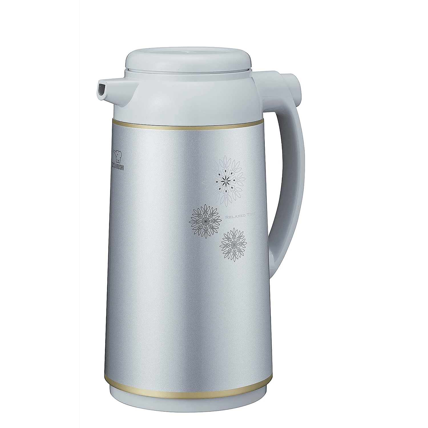 Zojirushi Isoleerkan Zilvergrijs 1.9l met Glazen Binnenfles - 18.5x15x33 cm