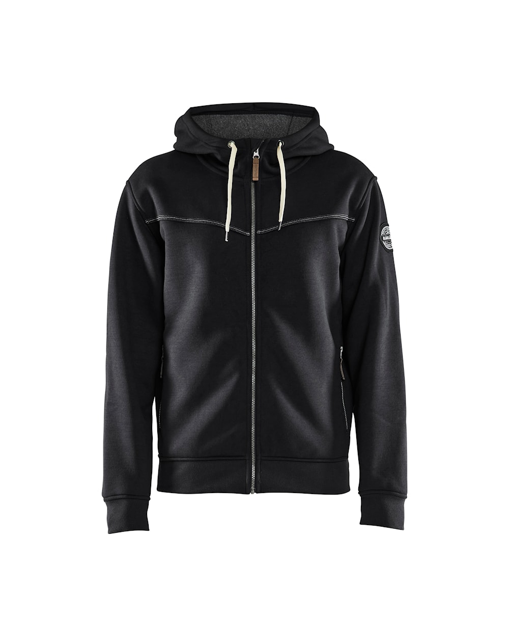 Blaklader Cardigan Heren Kap Rits Gevoerd - Zwart - medium