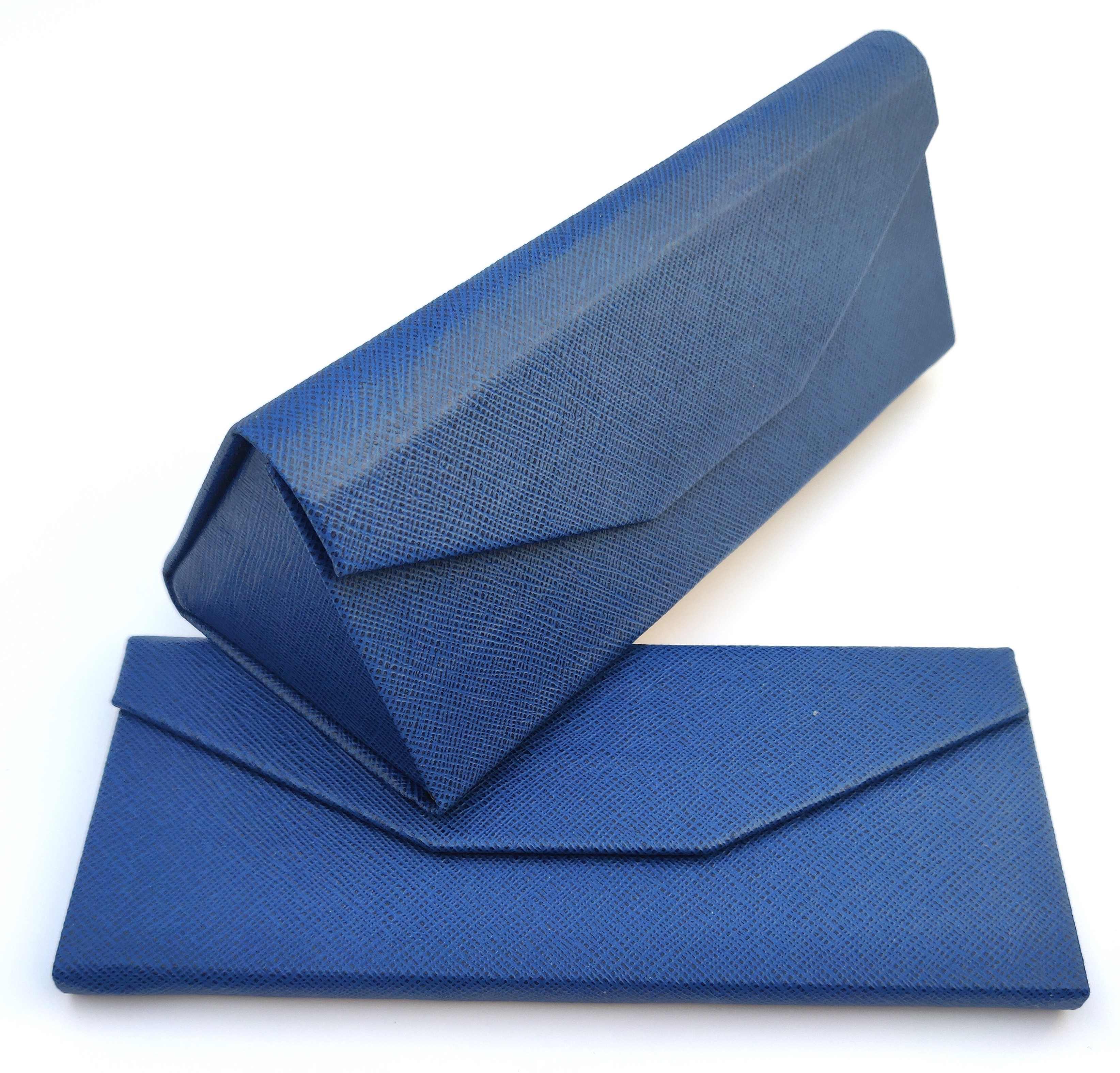 Brillendoos opvouwbaar Blauw
