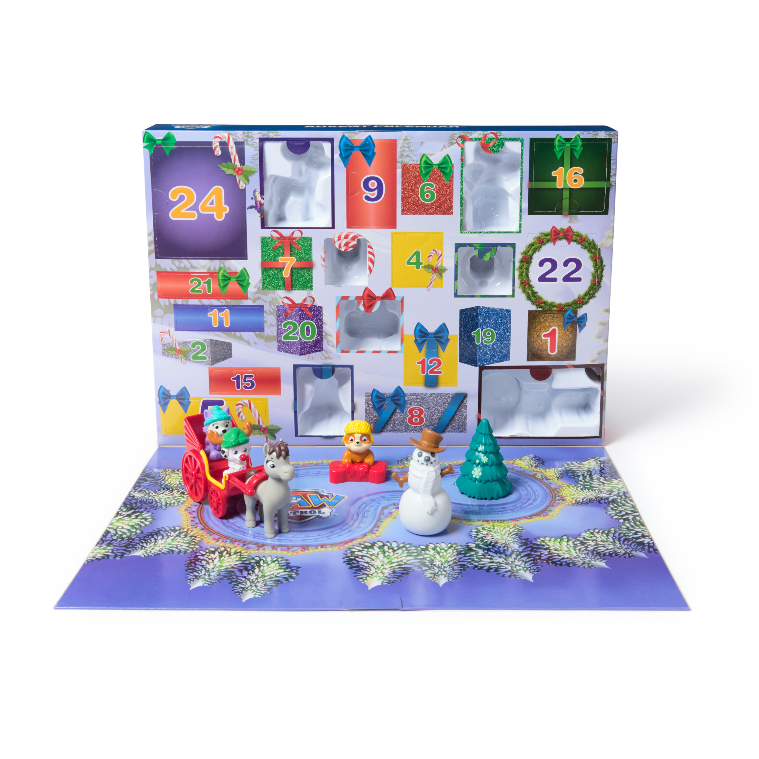 Paw Patrol Adventskalender met 24 verrassingen  Paw Patrol Adventskalender met 24 verrassingen