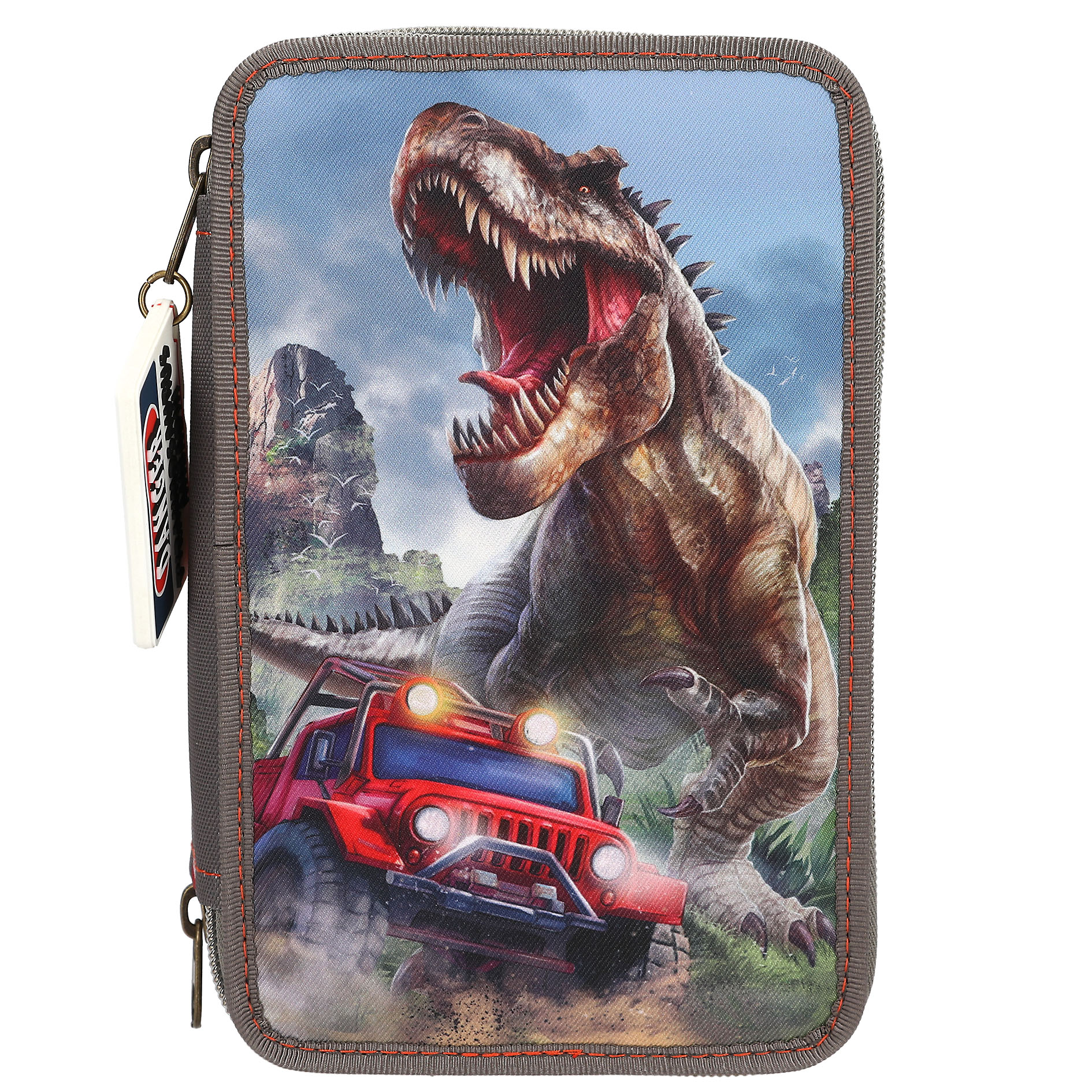 Dino World 3-Vaks Etui New World