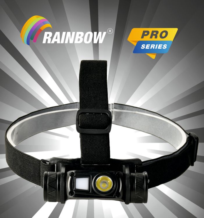 Hoofdlamp Led 180 Lumen, 3 X AAA N.I.B