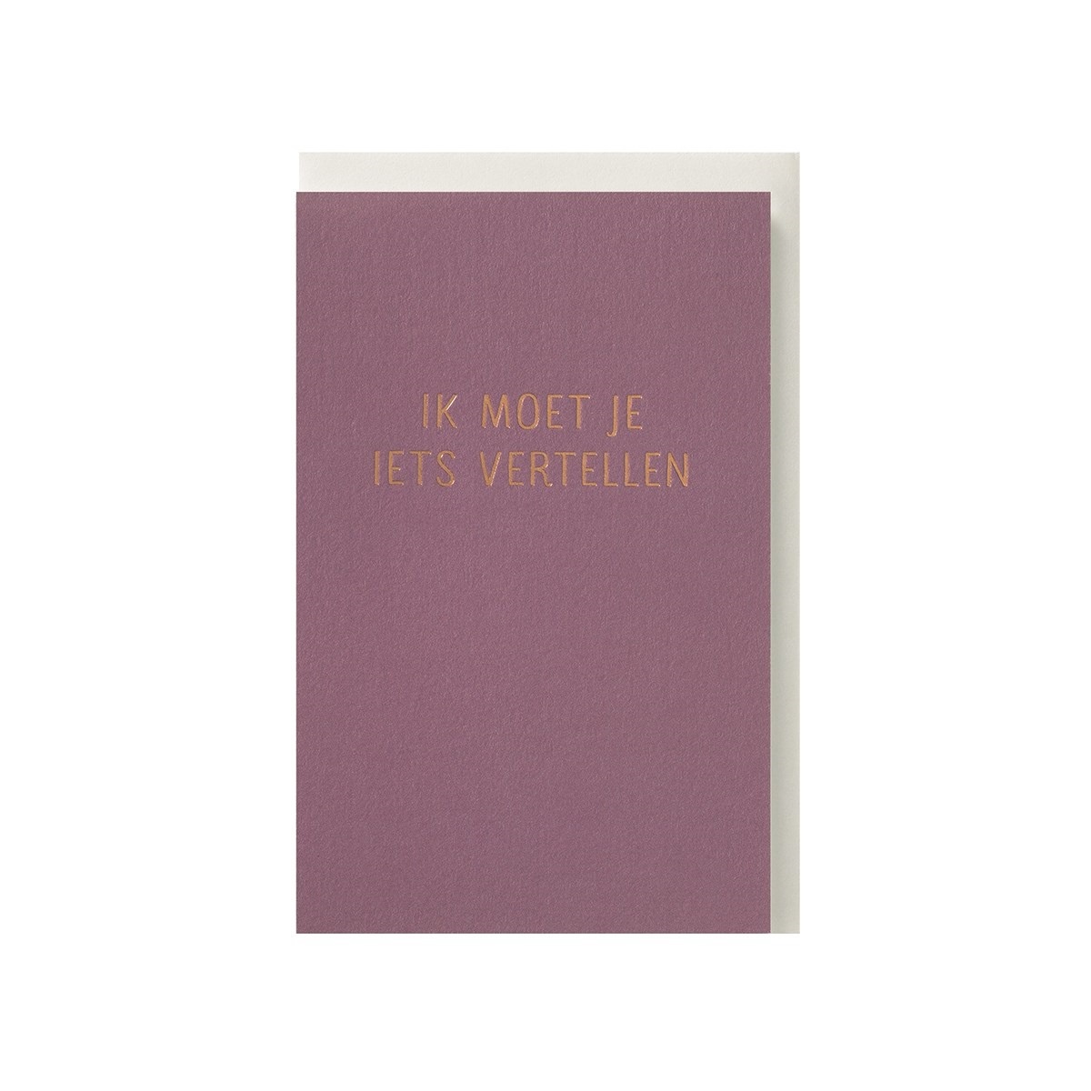 Wenskaart Shades - Ik moet je iets vertellen
