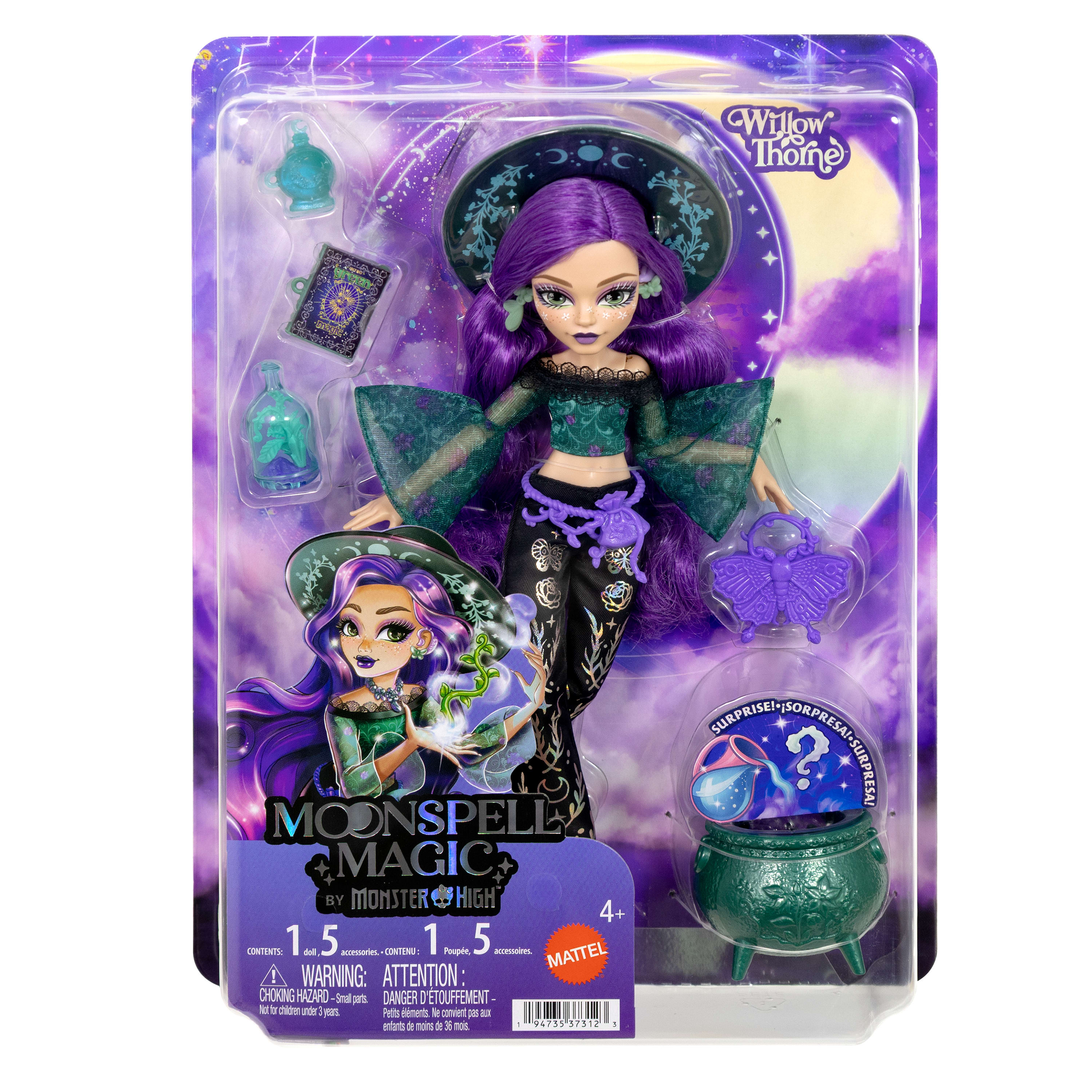 Monster High - Moonspell Magic - Willow Thorne -> Nature
