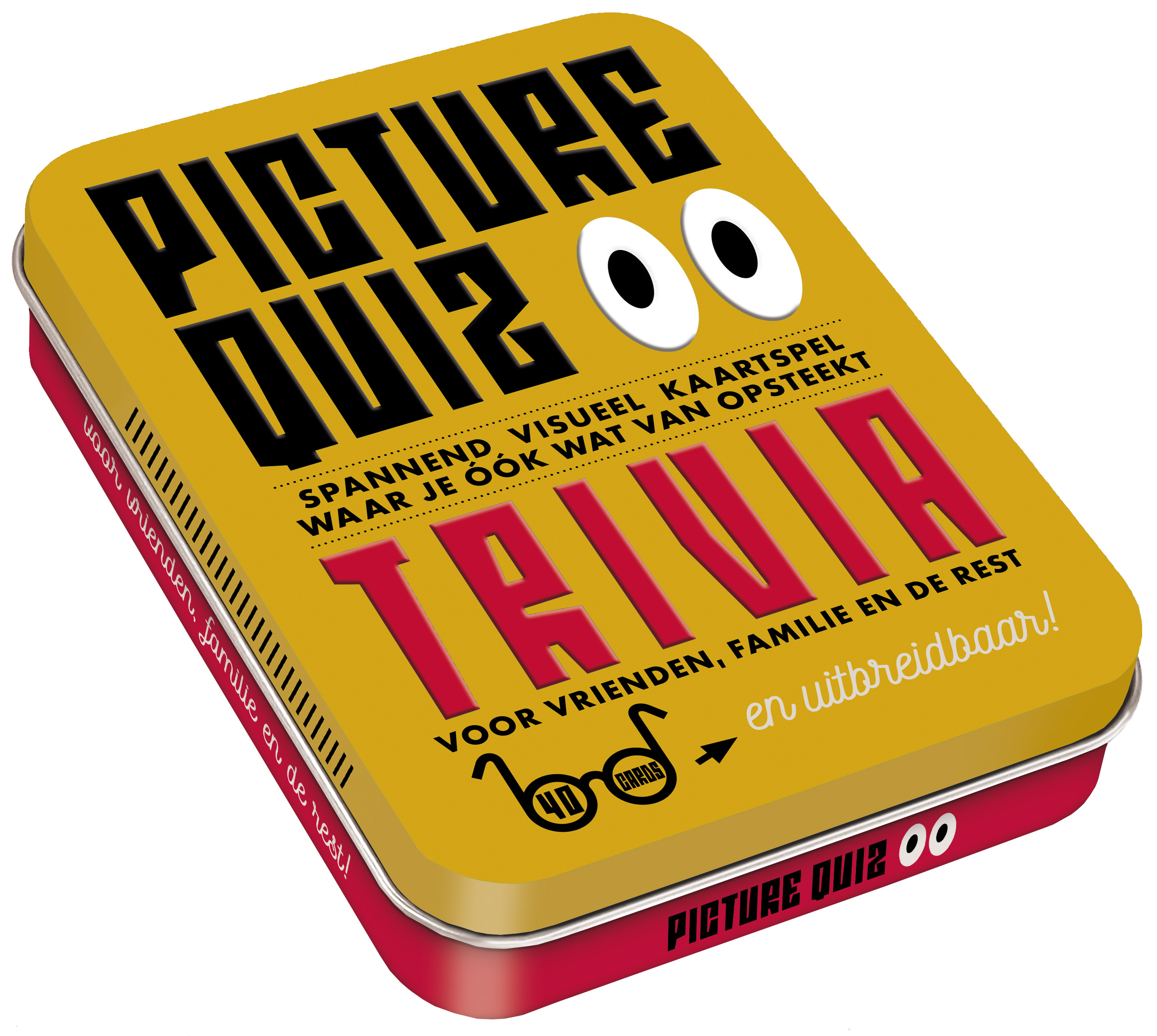 Game On! Picture Quiz - Trivia Orange - Visueel Kaartspel