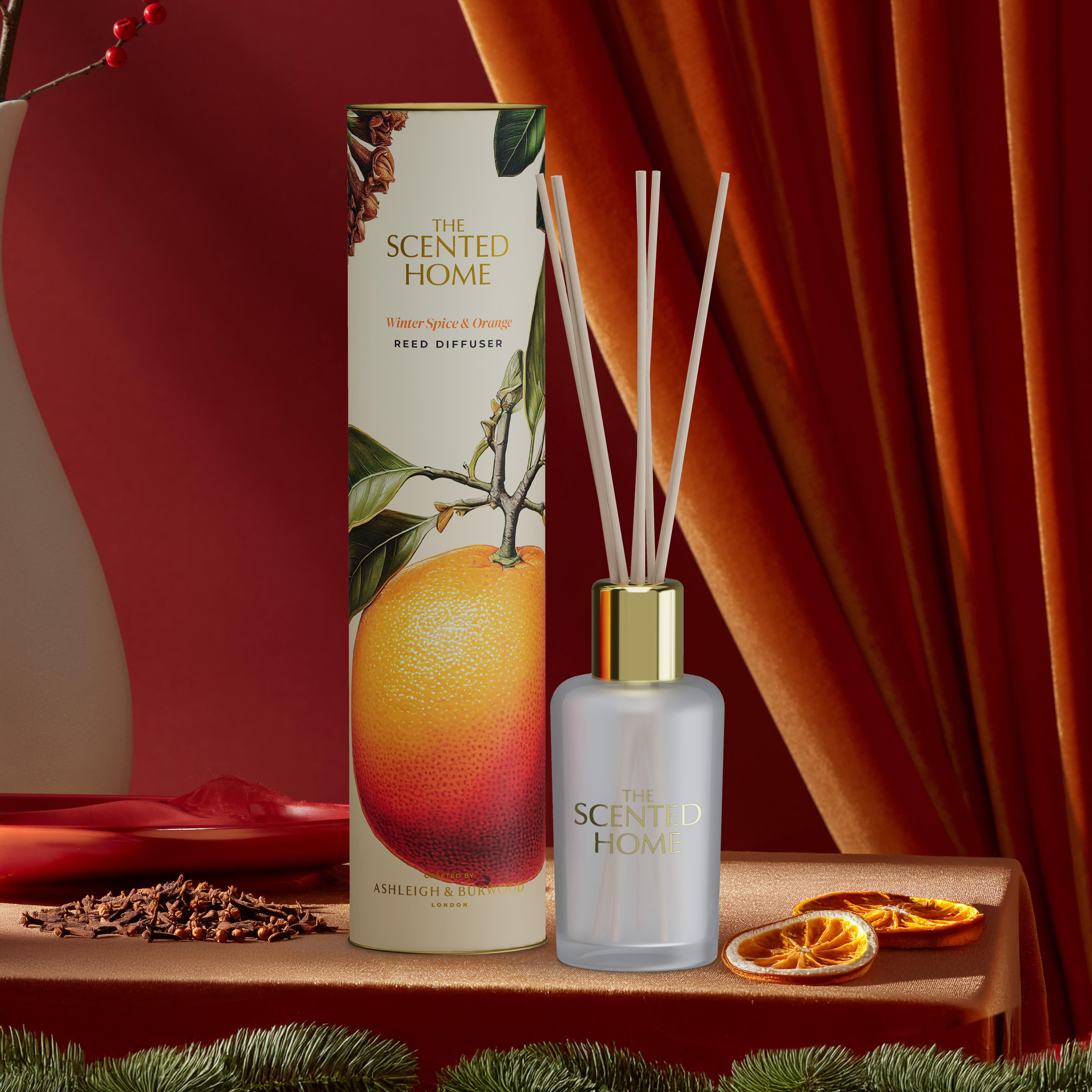 Scented Home Geurdiffuser Winter Spice & Orange 150ml
