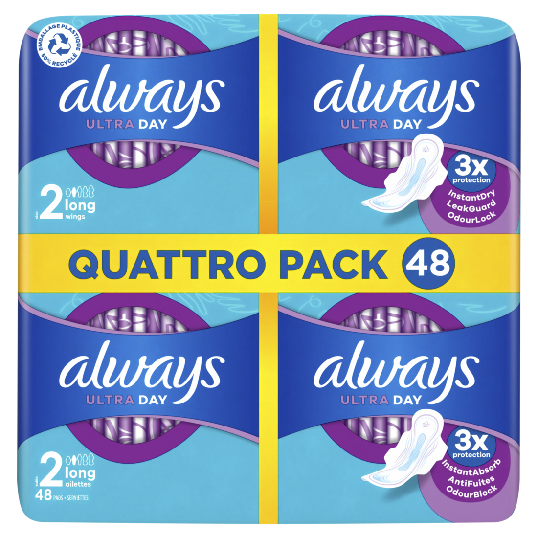 Always Maandverband Ultra Long Plus 48 stuks