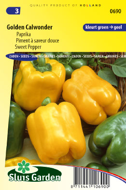Paprika Golden Calwonder 0,25 g VRUCHTGEWASSEN