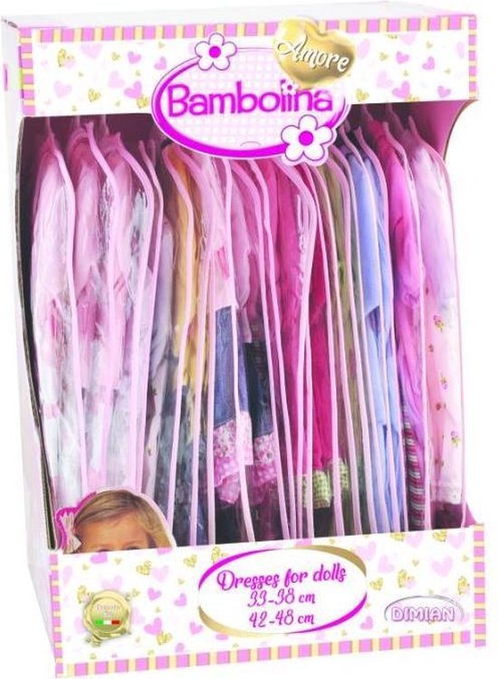 Bambolina Amore Poppenkleed voor pop 42-48 cm - Prijs per stuk
