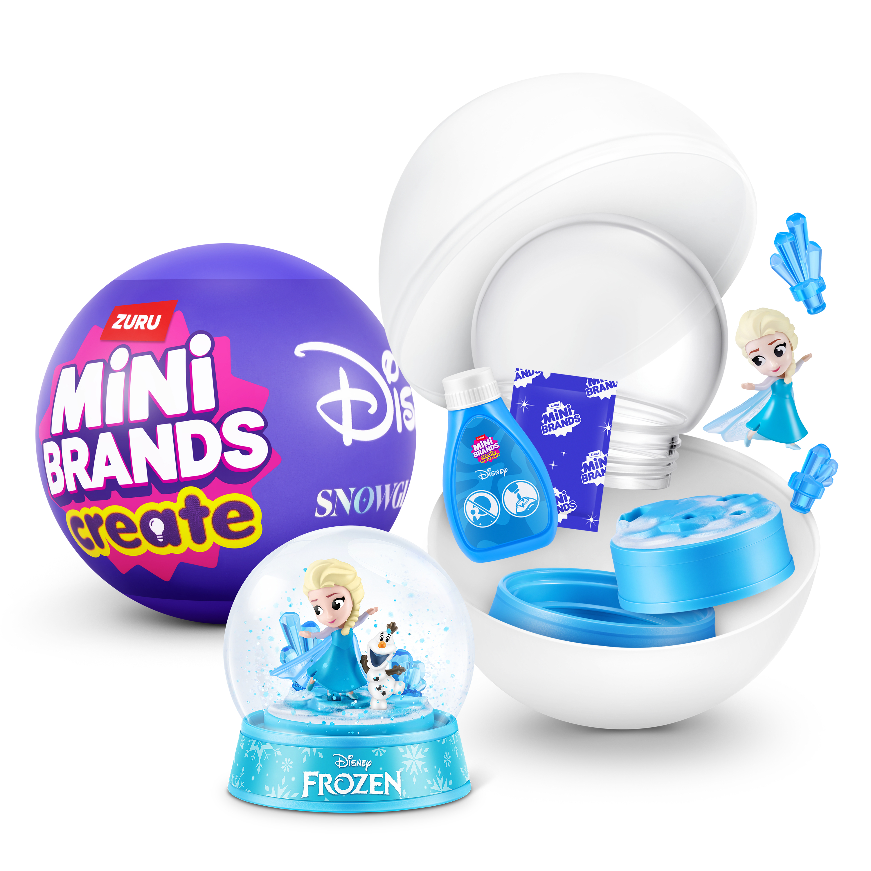 Minis Brands Snow Globes Disney S1