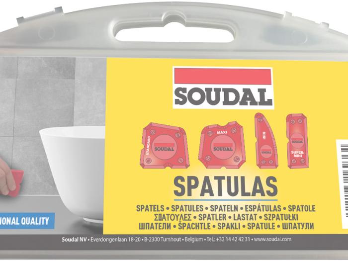 Soudal Spatel Set 4-delig