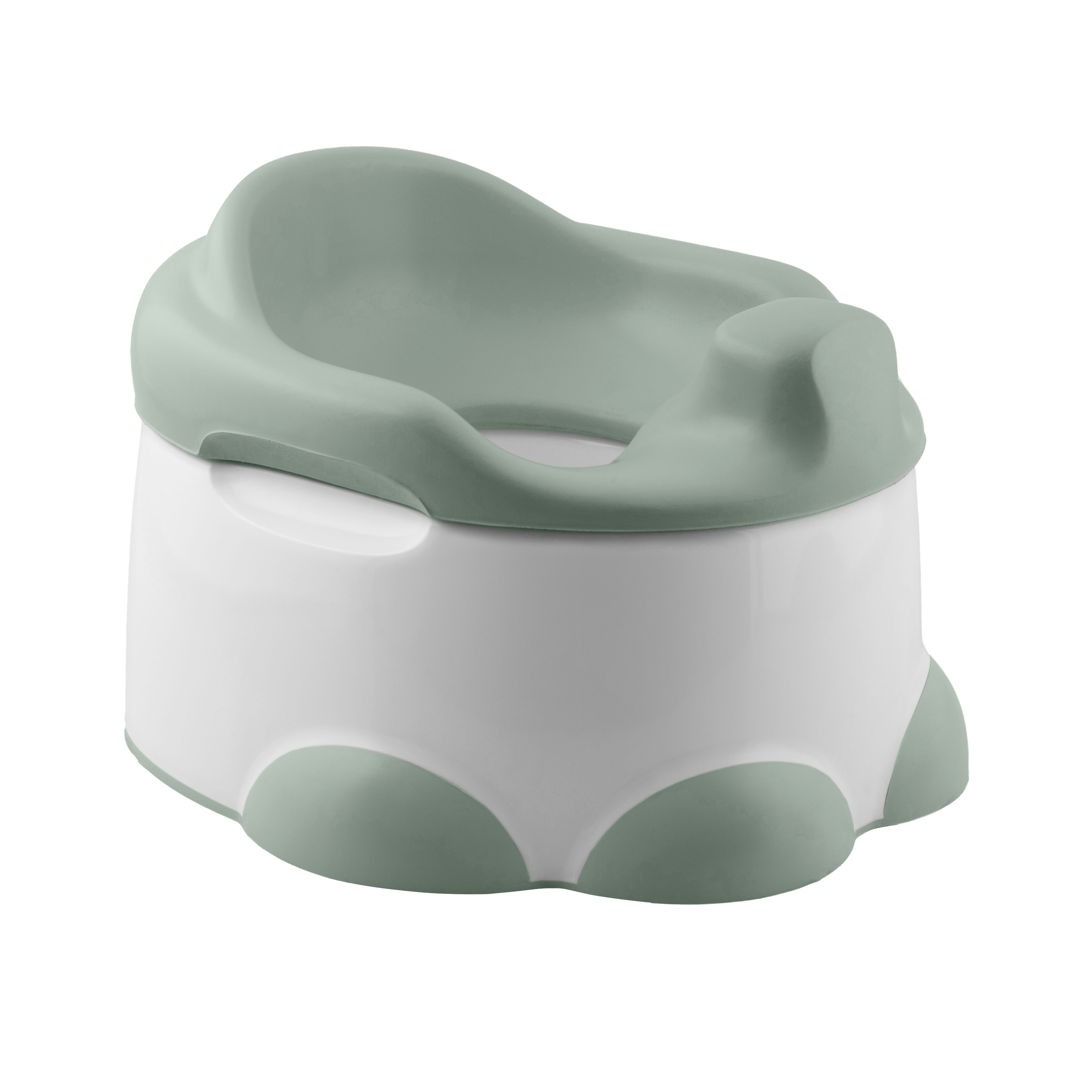 Bumbo Step'n Potty Sage Toiletpotje-Opstapje-Afneembare Toiletverkleiner