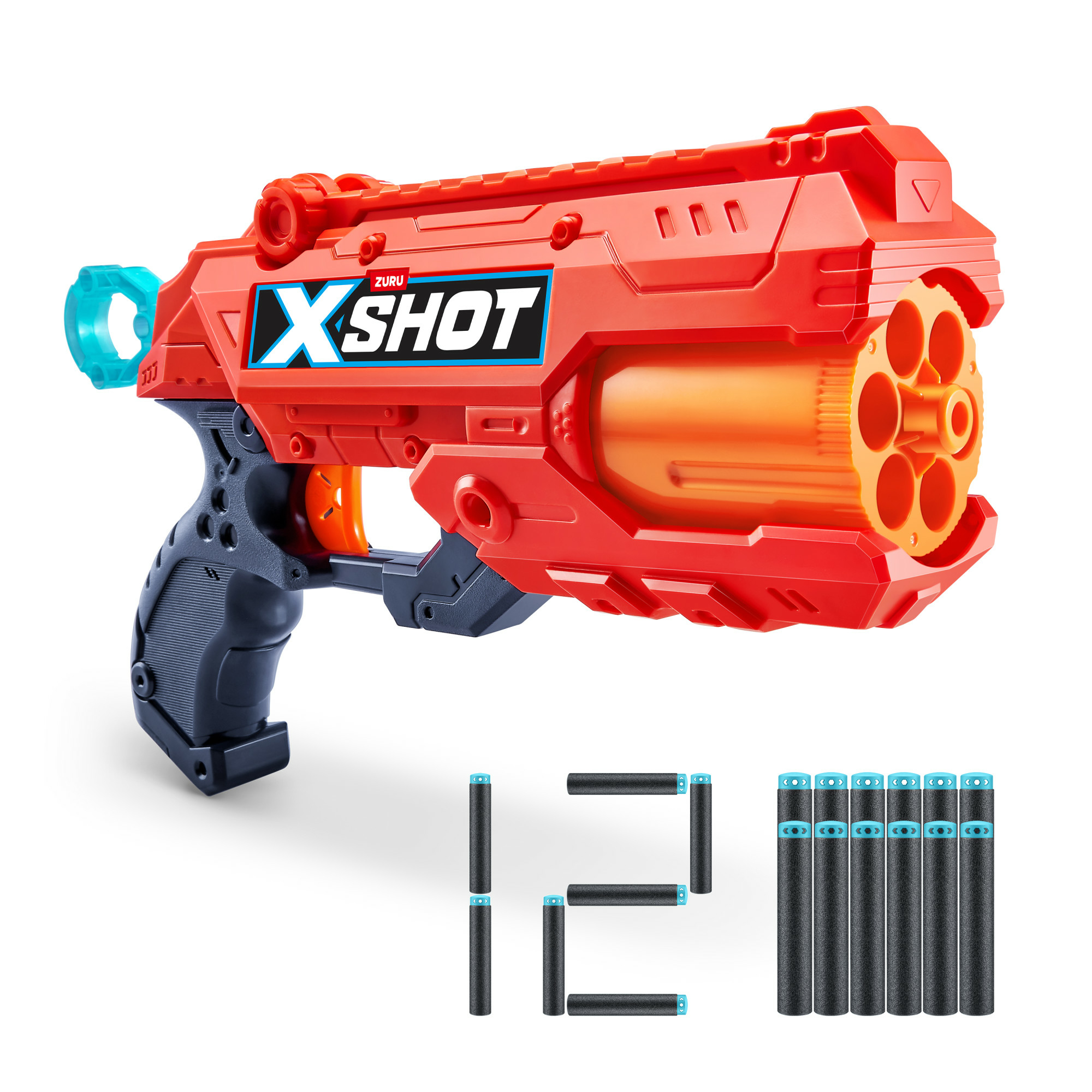 X-Shot, Reflex 6 met 12 pijlen dartsgeweer