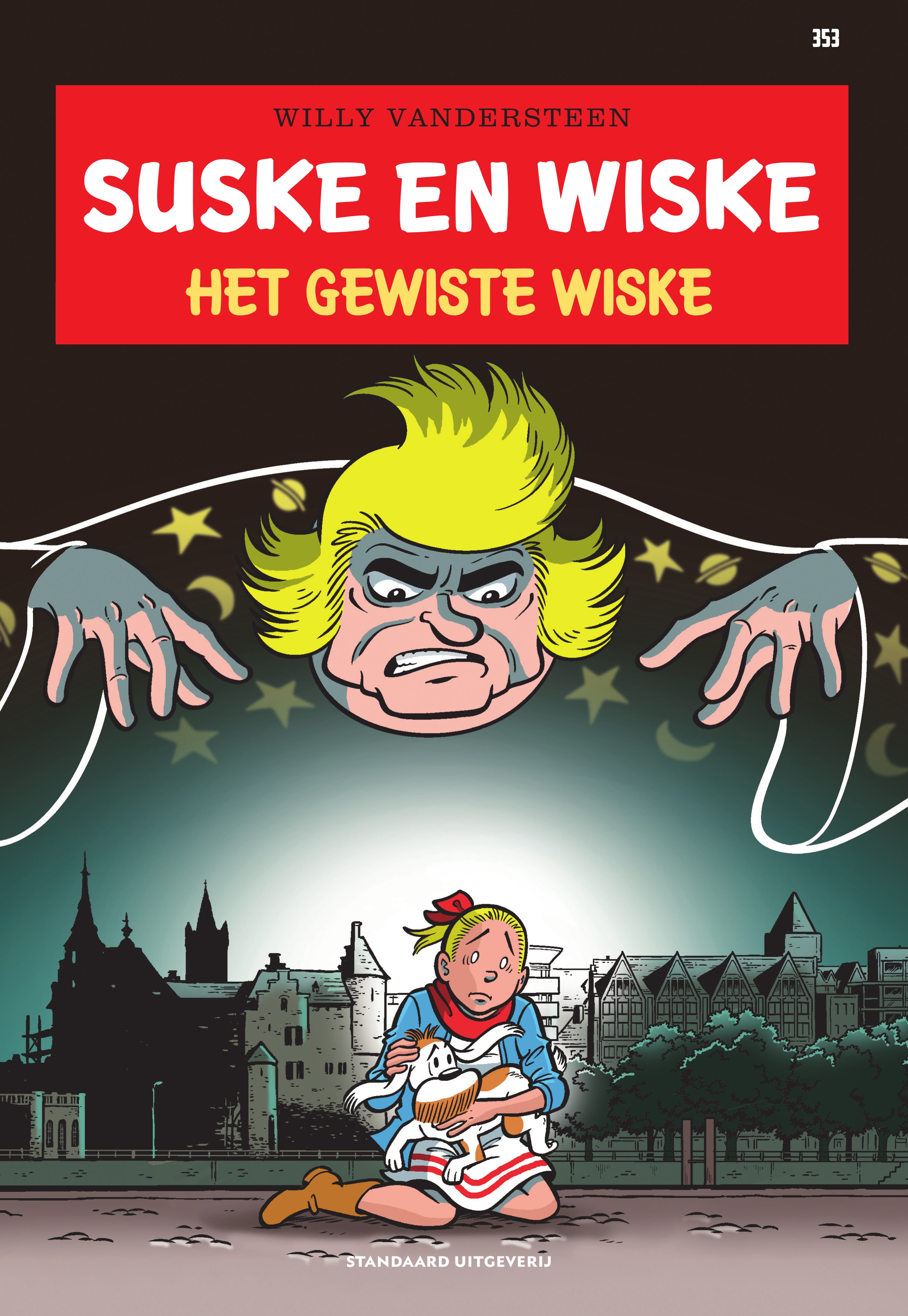 Stripverhaal Suske en Wiske 353 Het gewiste Wiske