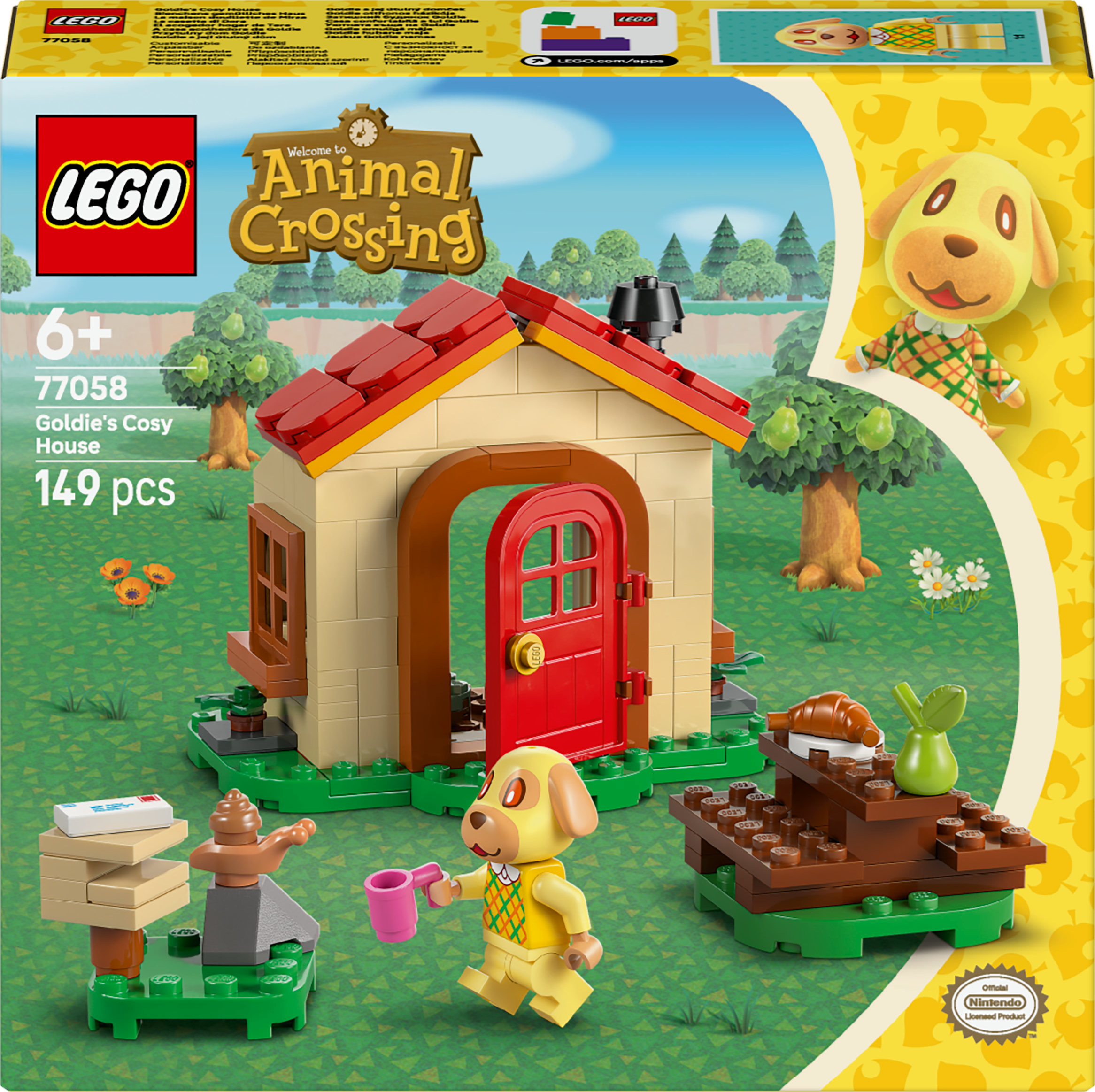 Lego Animal Crossing 77058 Goldies Knusse Huisjes