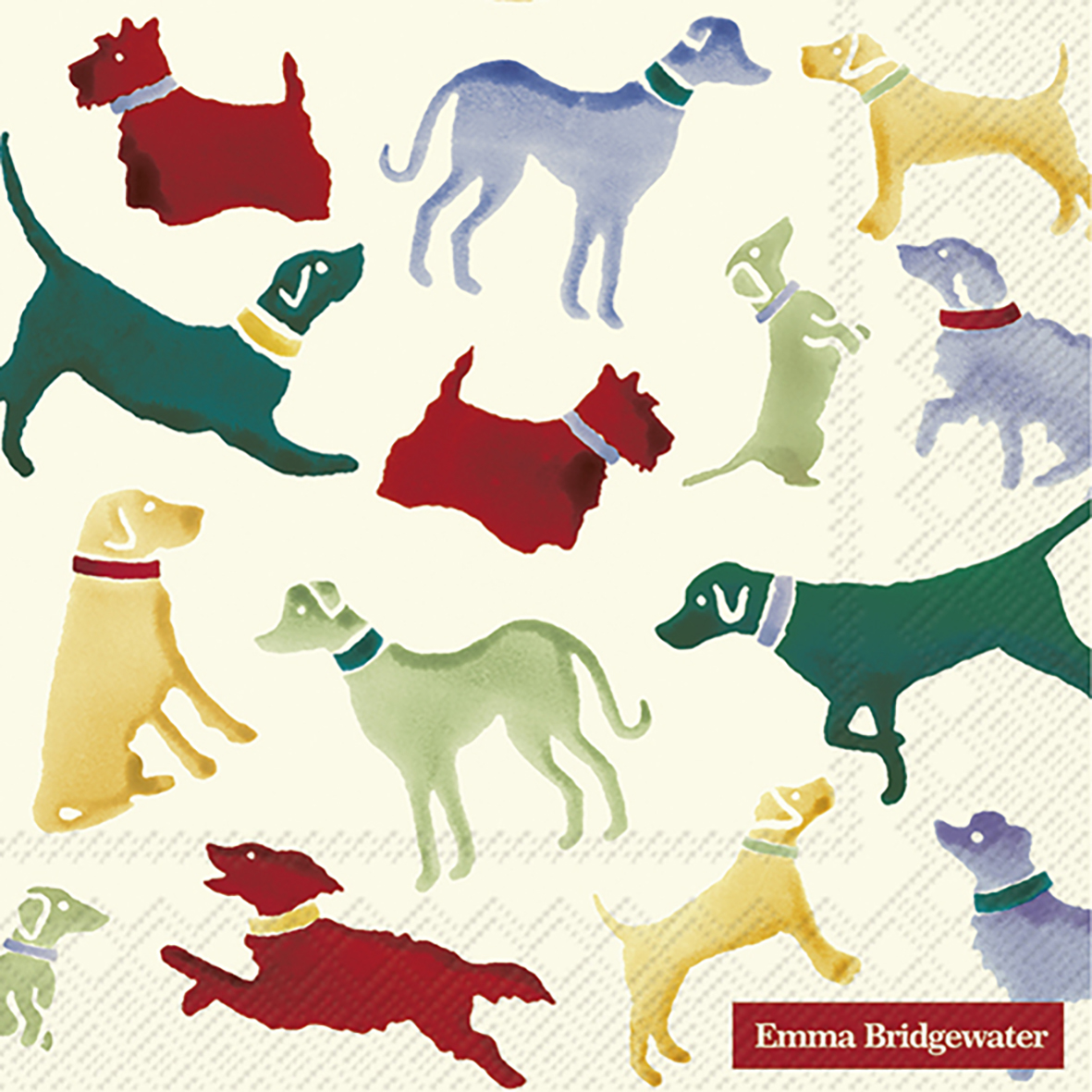 Ihr Lunchservetten 33x33 cm 20 stuks Polka Dogs