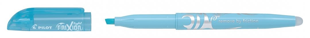 Pilot FriXion Light Soft Overlijner Pastel Blauw - 4 mm - Uitwisbaar