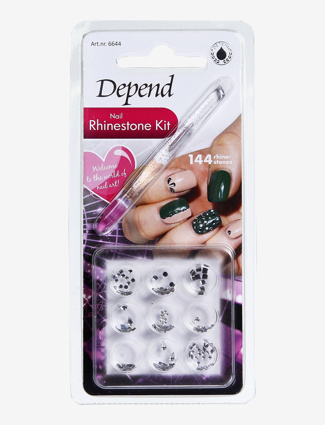 Depend Nail & Body Rhinestone Kit