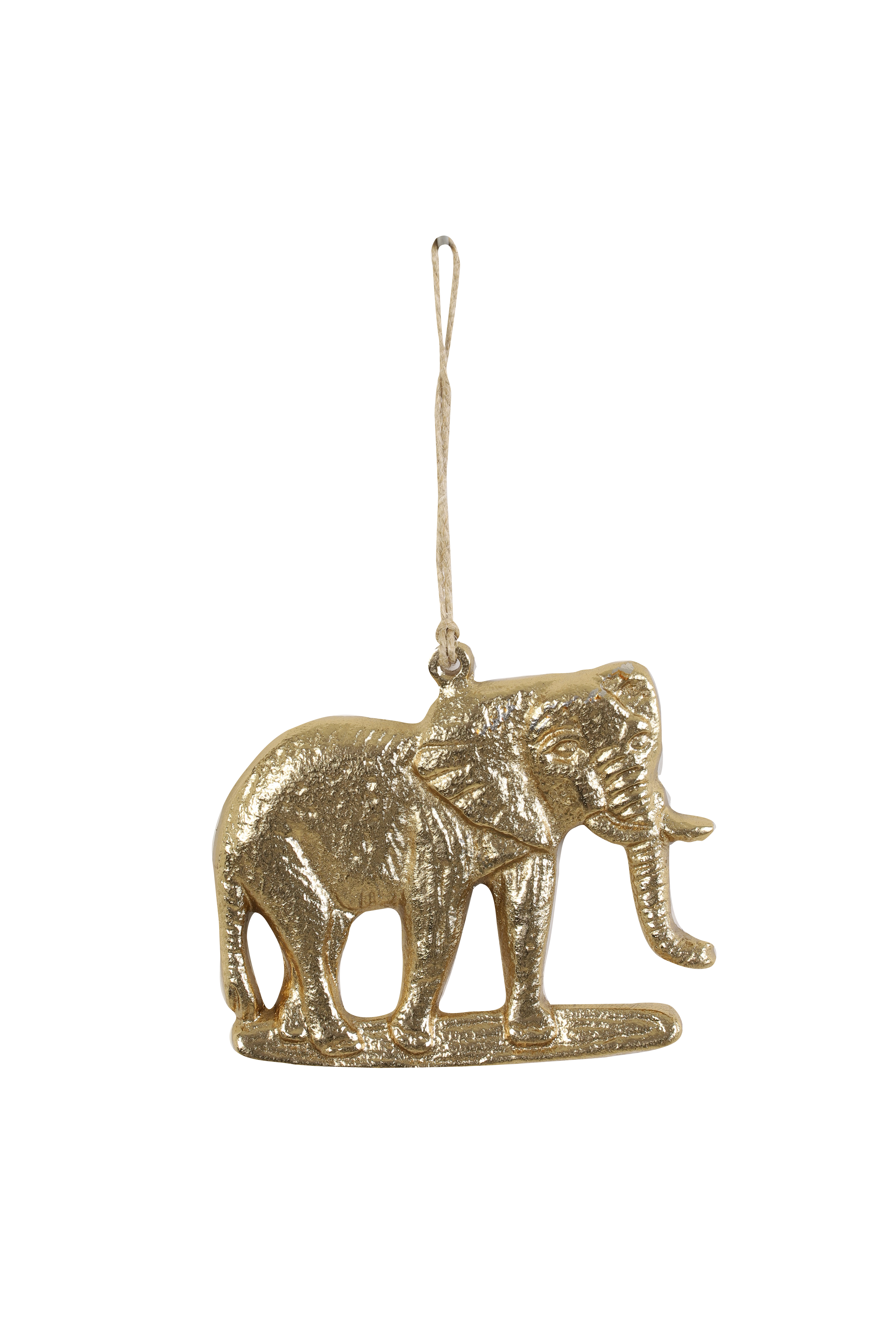 Light & Living Hangdecoratie Olifant 10x3x12cm - Goud