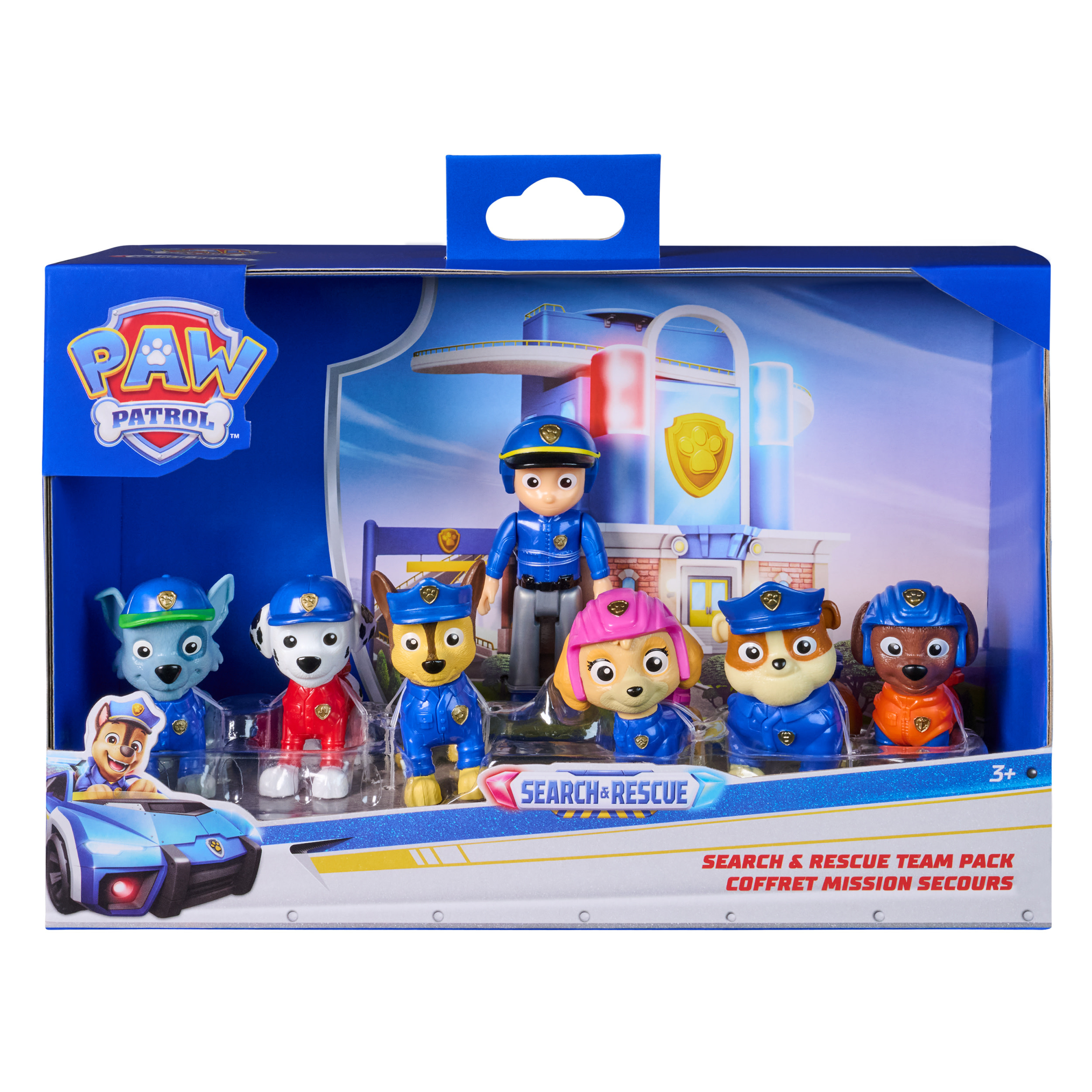 PAW Patrol - Search & Rescue - 7 figuren in geschenkdoos