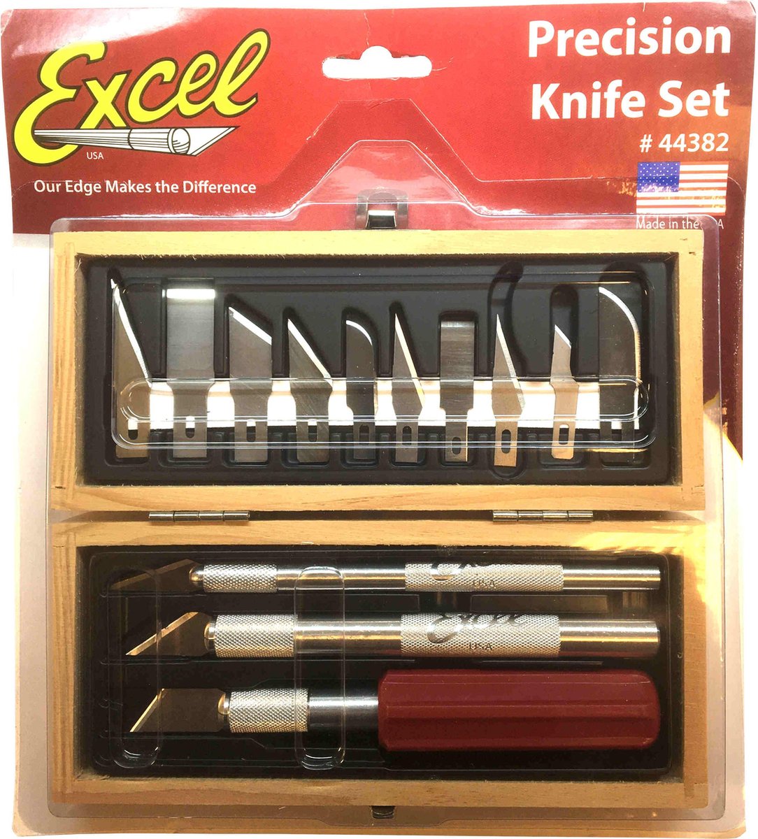 Excel Hobby Messen Set 10 stuks