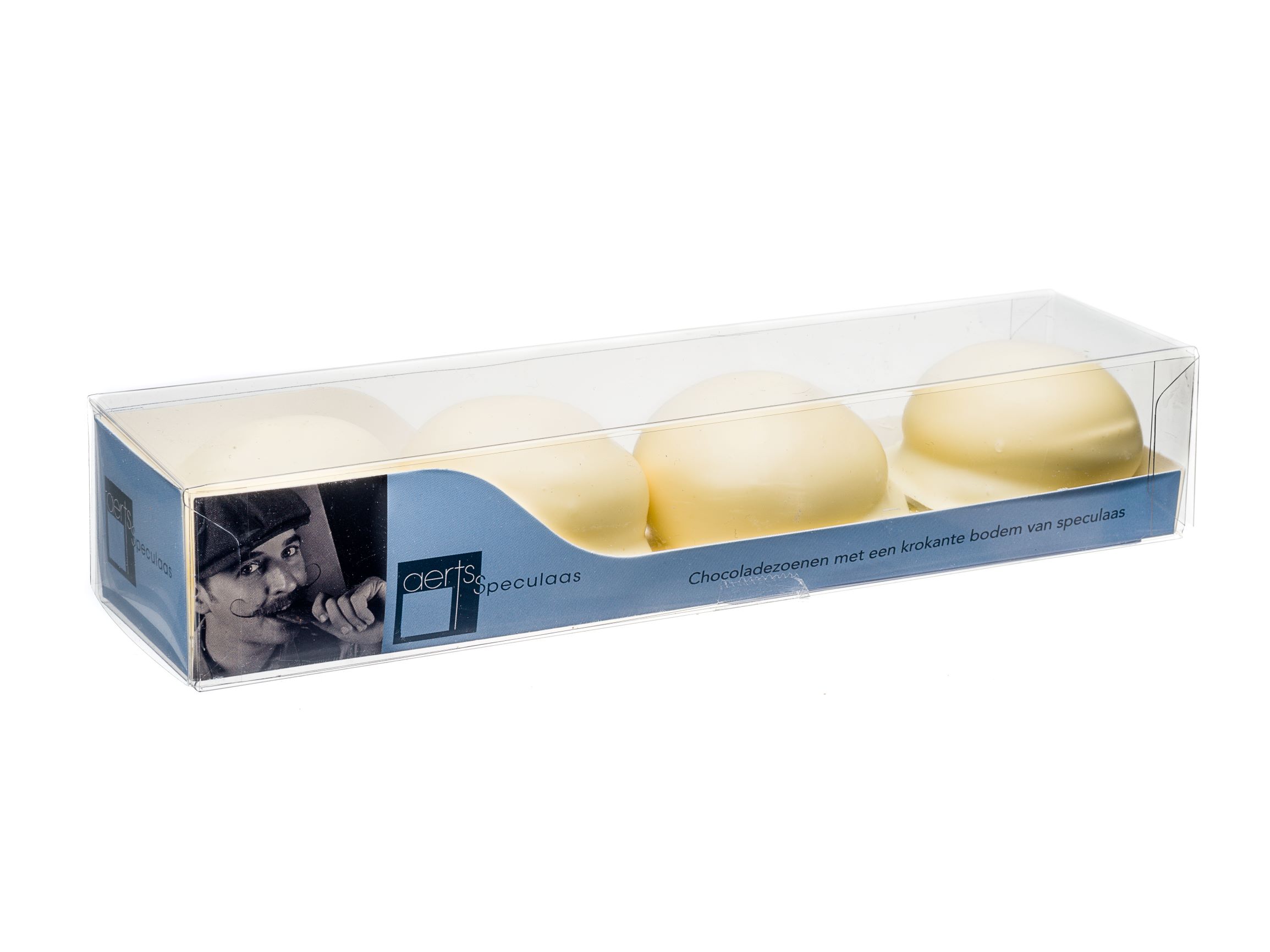 Aerts Chocoladezoenen Wit 130 g = 4 stuks