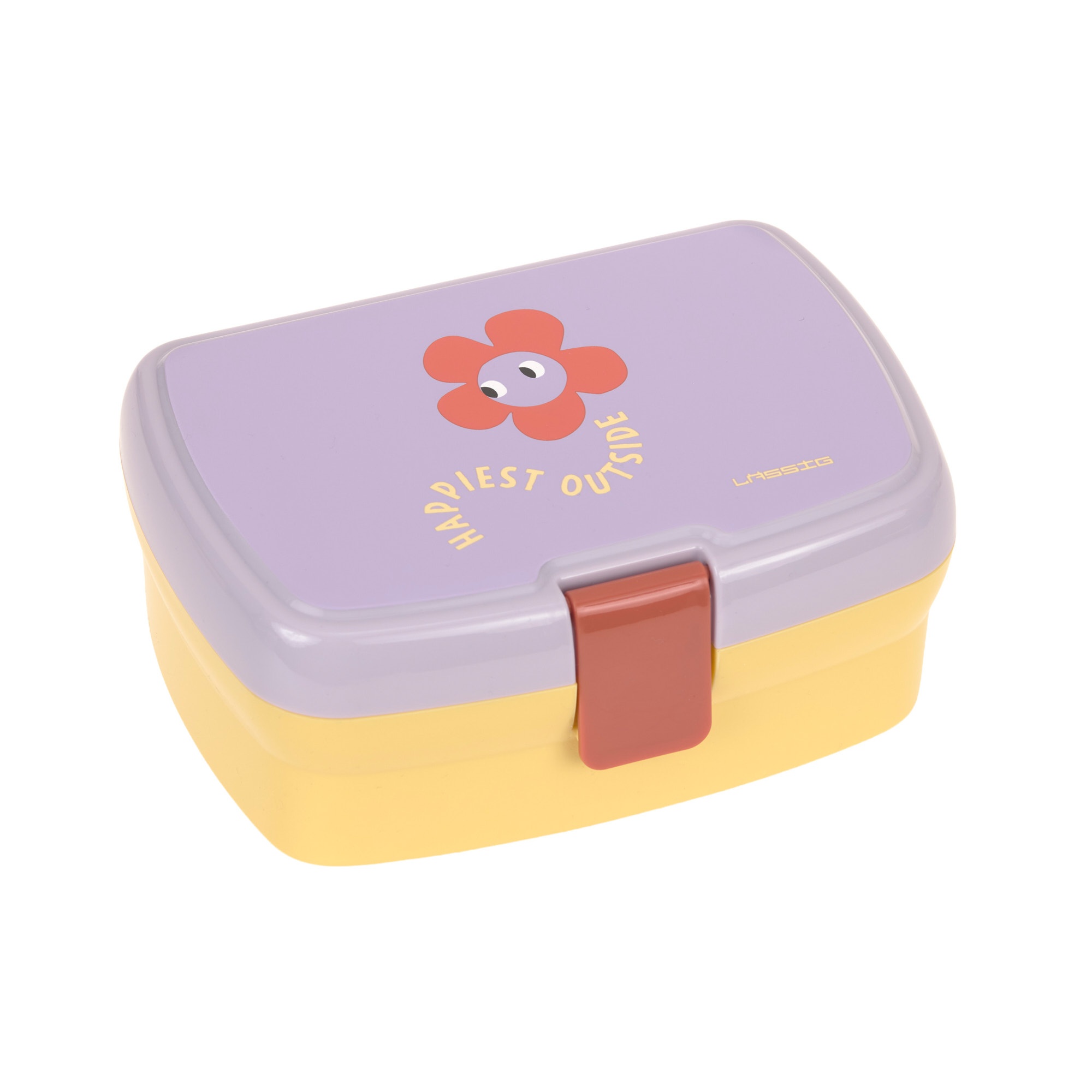 Lässig Lunchbox Happy Trails Flower 17.7x13.4x7.3 cm