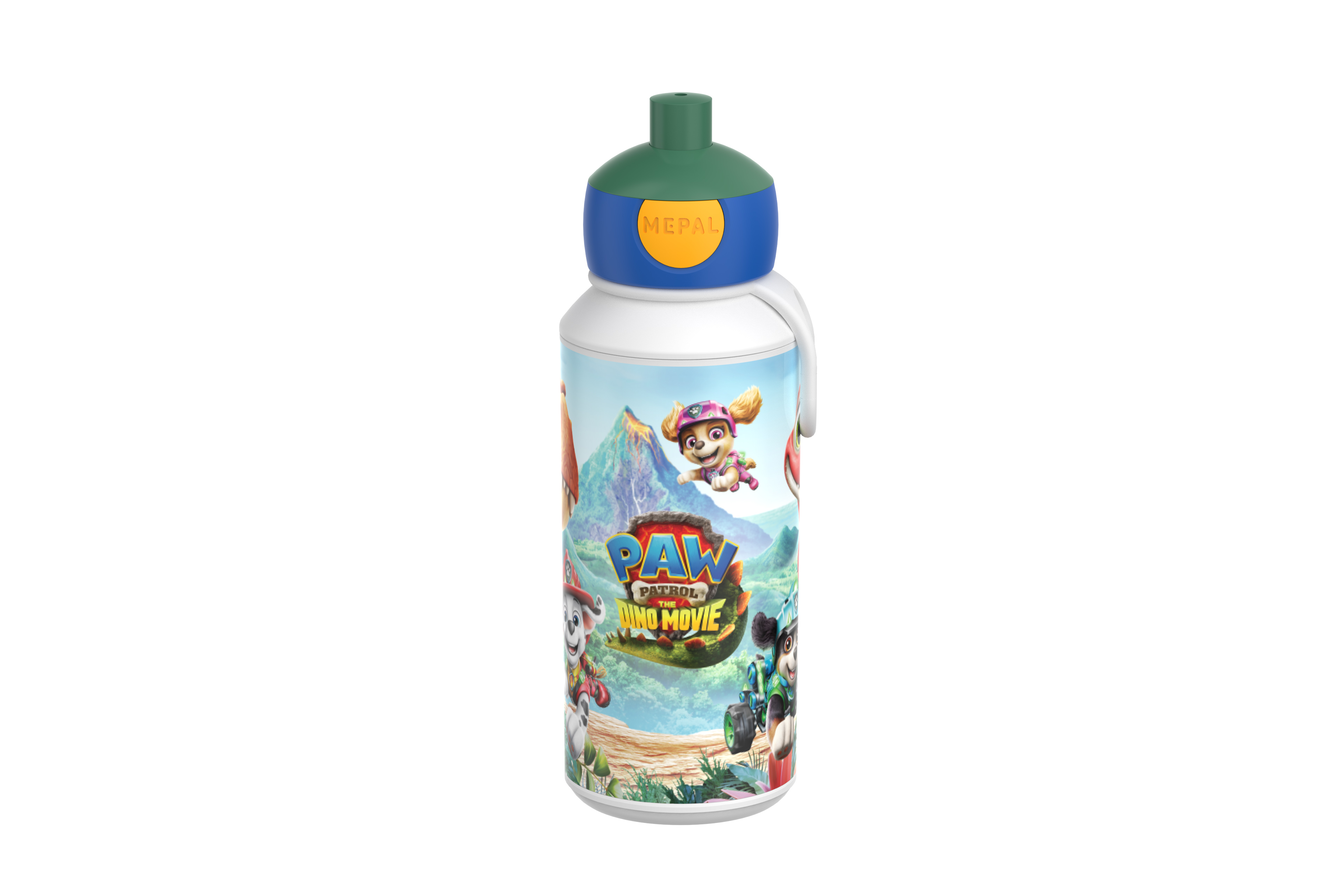 Mepal Drinkfles Pop-Up Campus Paw Patrol Dino 400ml - 6.4x7x18.4 cm