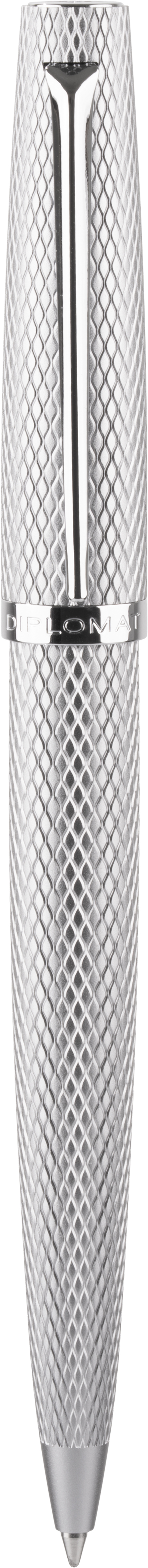Diplomat Balpen Viper Easyflow Silver