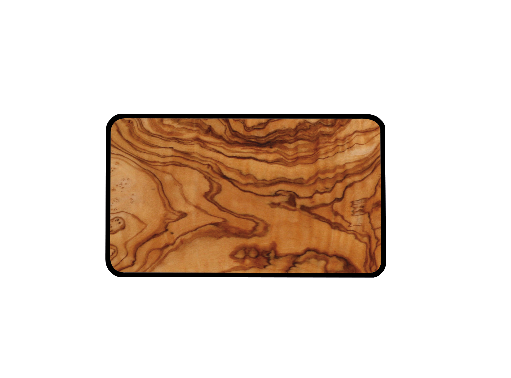 Dienblad - Osmos - 23.5x16x0.4cm ZAK Designs - Olive/Black