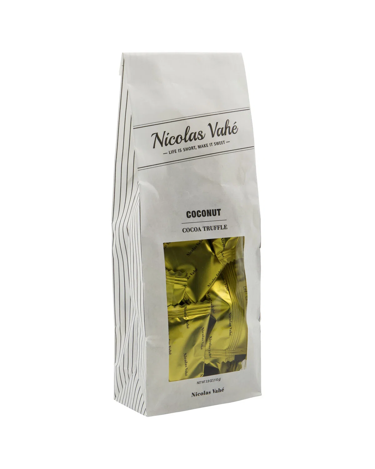 Nicolas Vahé Cacao Truffels met Kokos 110g