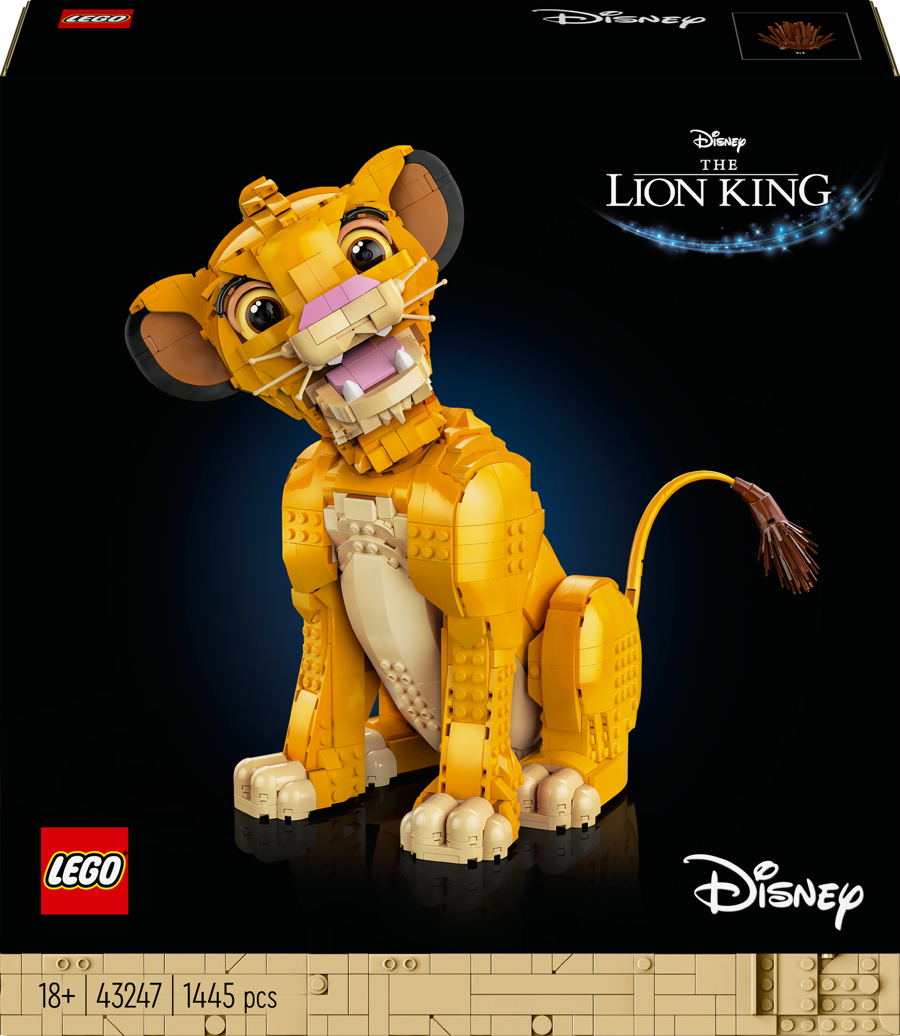 LEGO Disney 43247 Jonge Simba de Leeuwenkoning