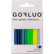 GoFluo Casper Spaakreflectoren 24 stuks Multi Green