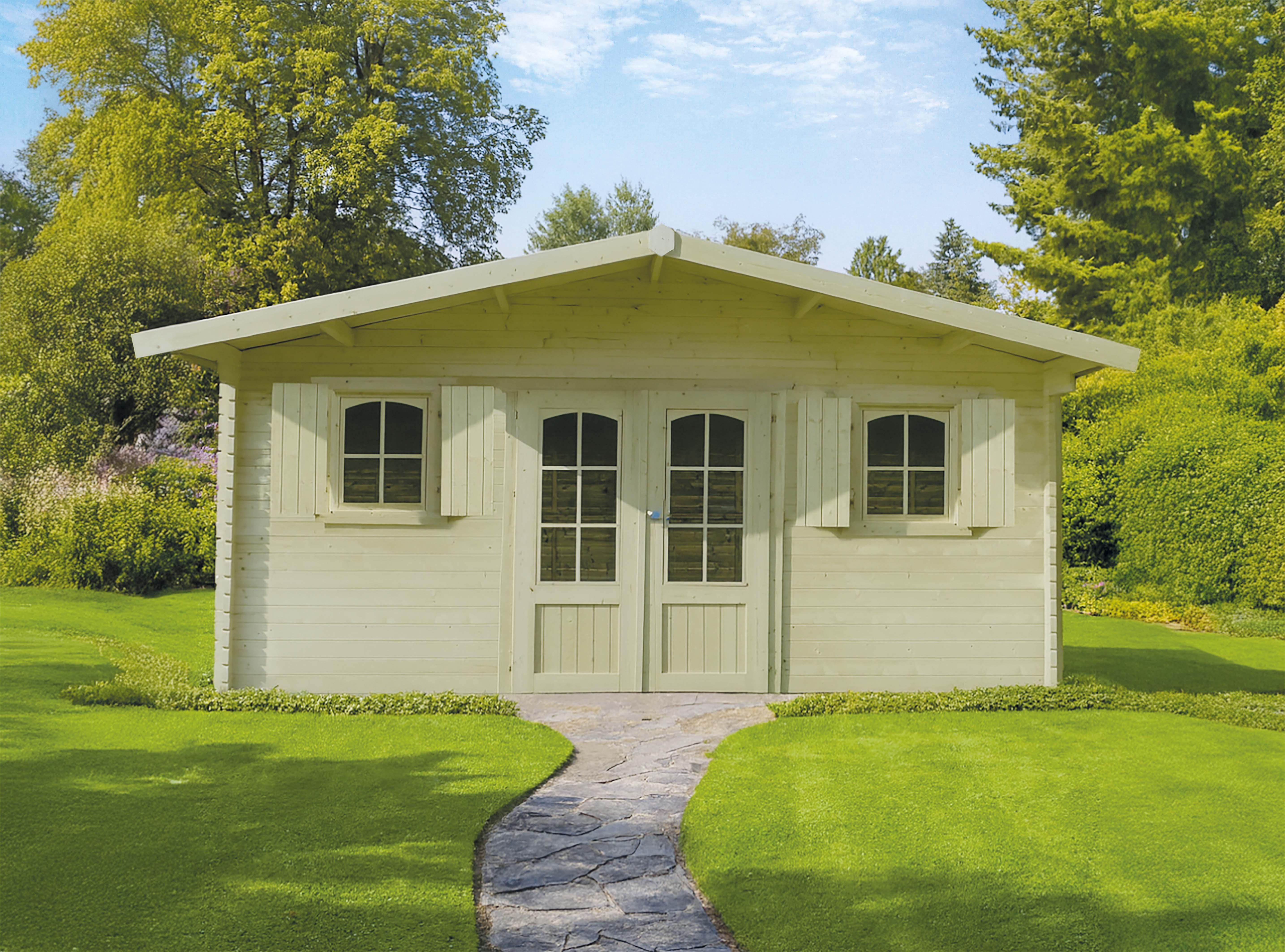 Solid Tuinhuis Cevins
5680 x  3880 - 686 mm 
40 mm - Geïmpregneerd