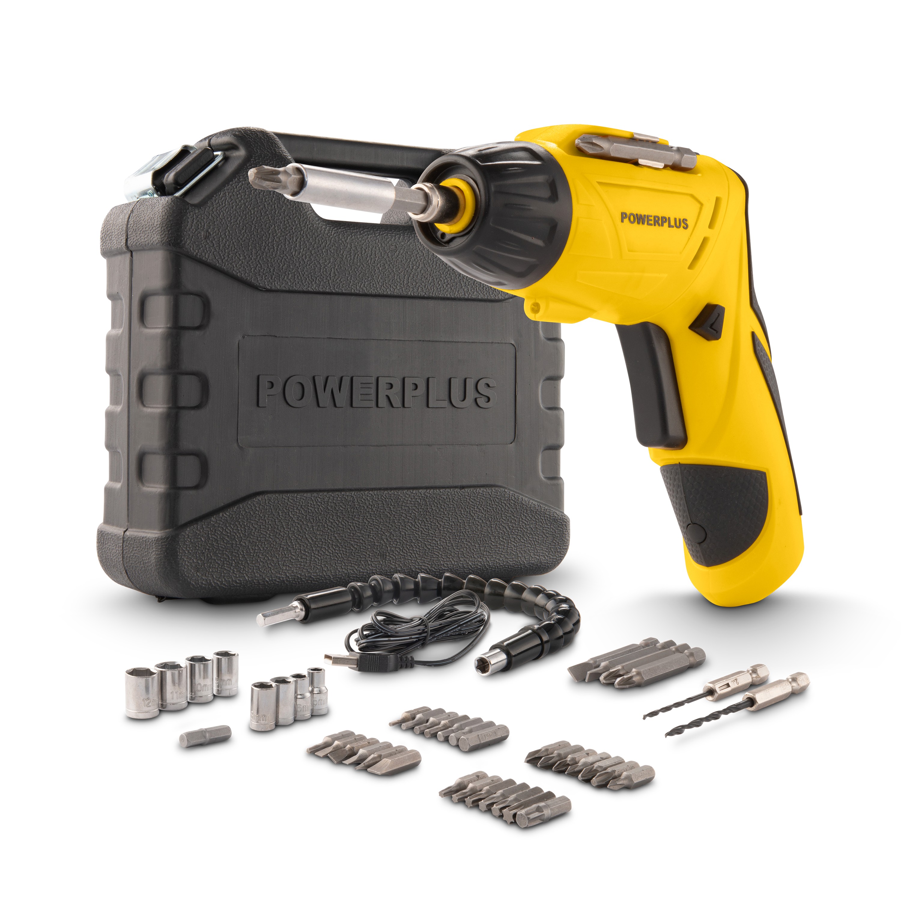 Powerplus POWX00406 Schroefmachine 4 V incl. Batterij