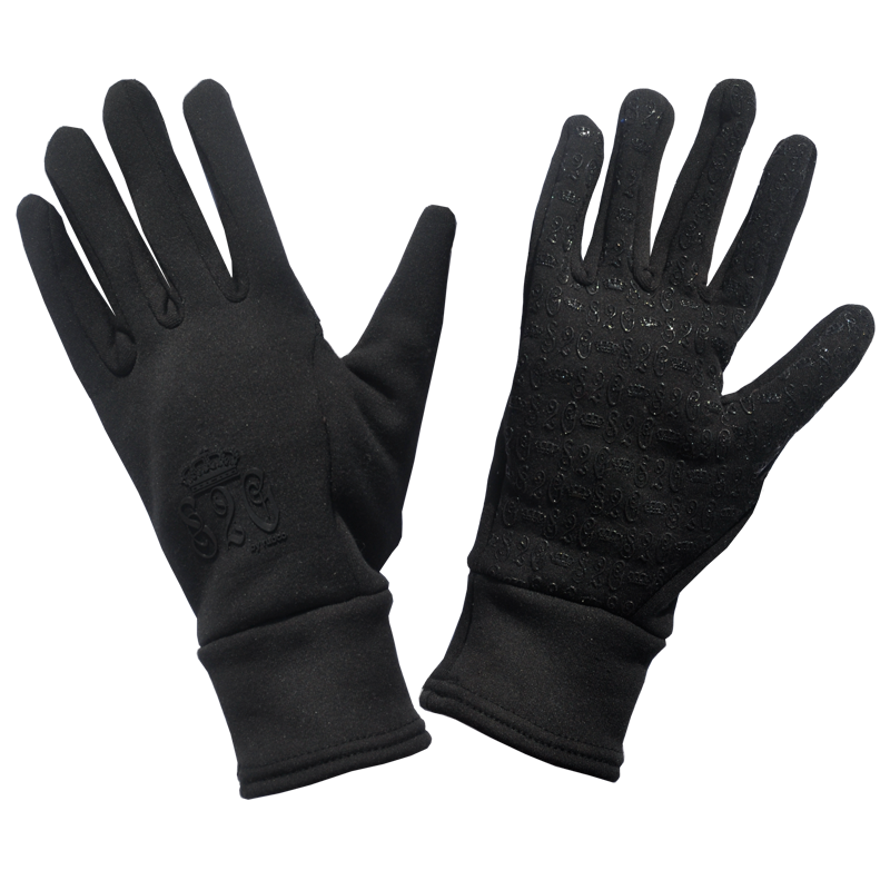S2G RIJHANDSCHOEN ZWART FLEECE - XS