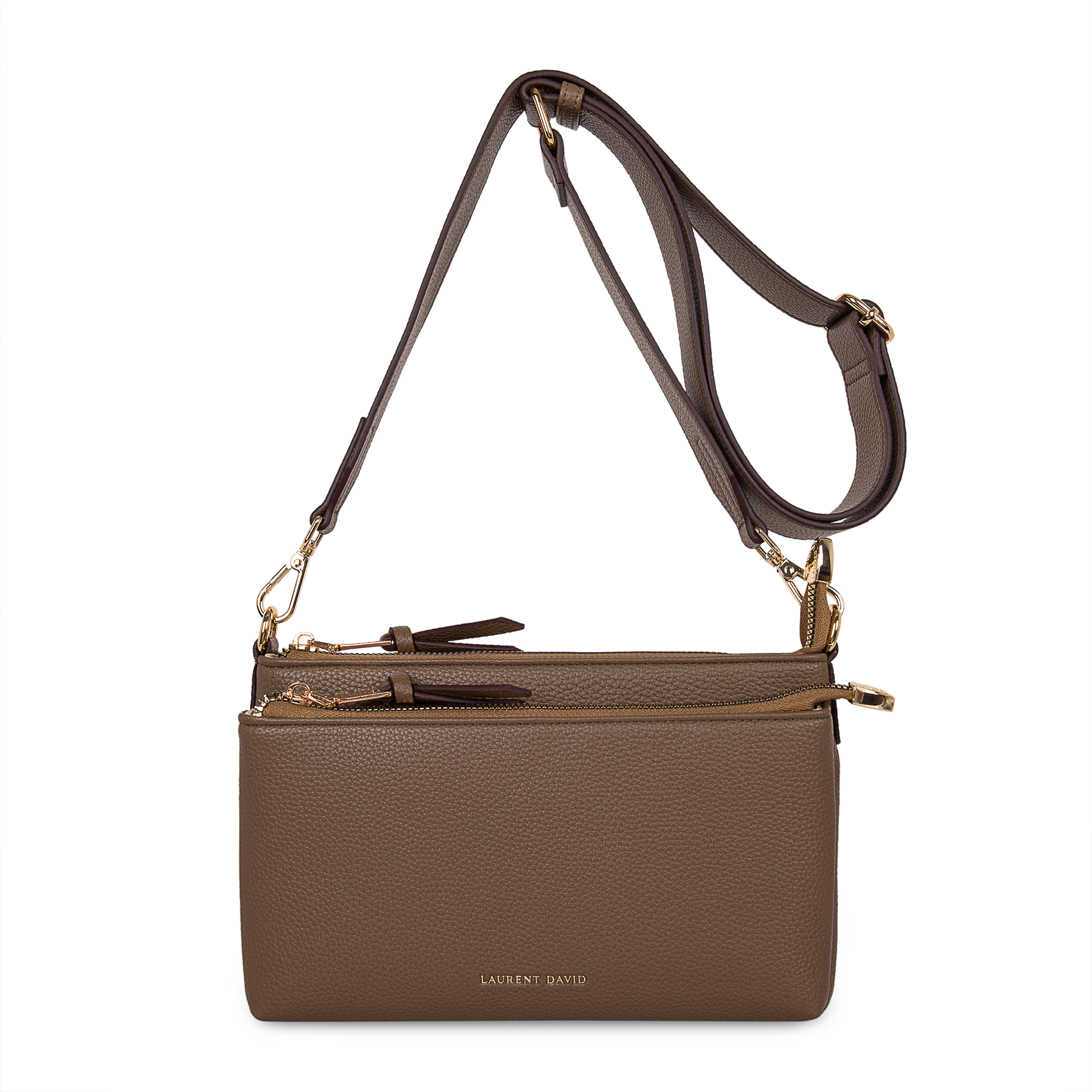 Laurent David Crossbody Estee Taupe