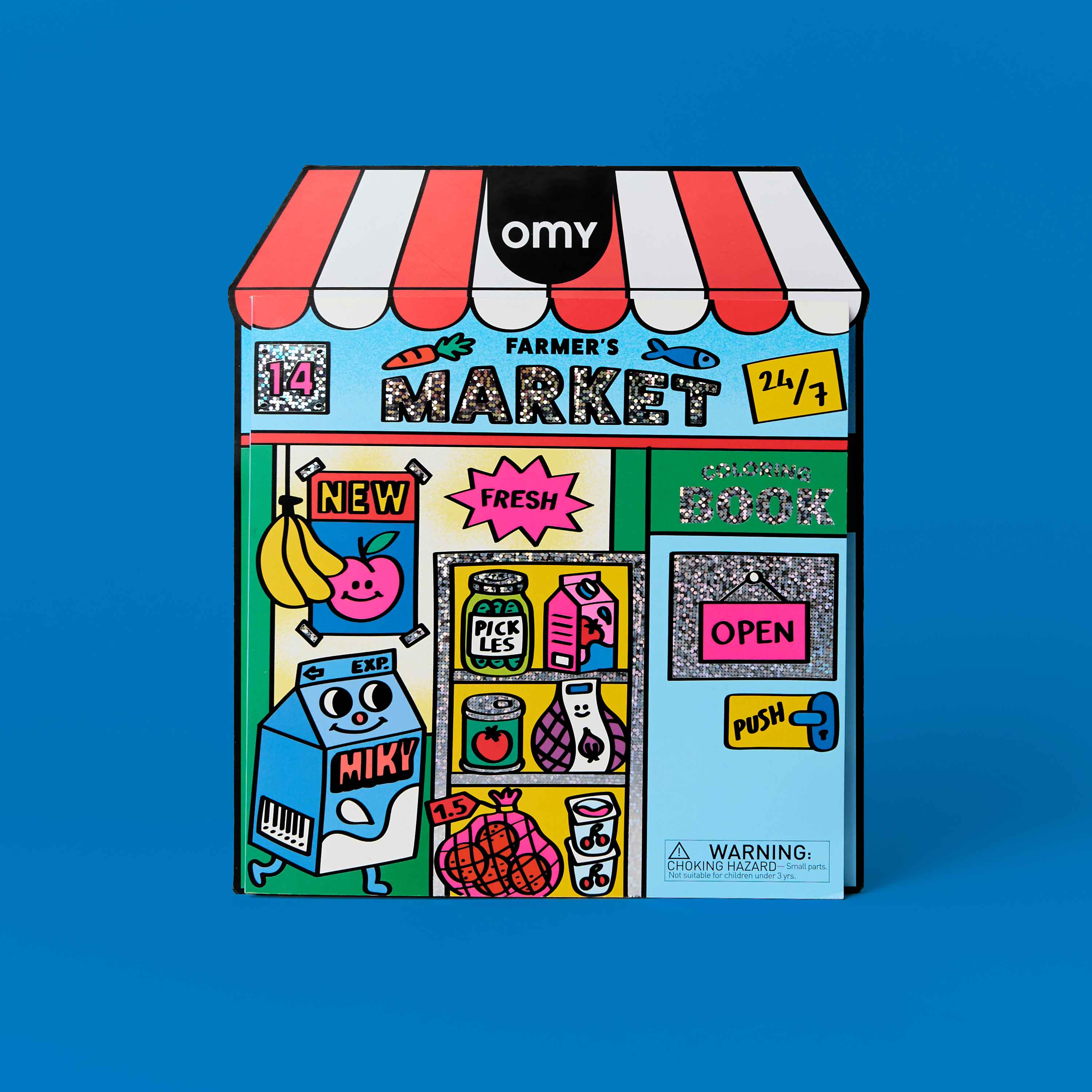 Omy Kleurboek Coloring Boutique Farmer's Market
