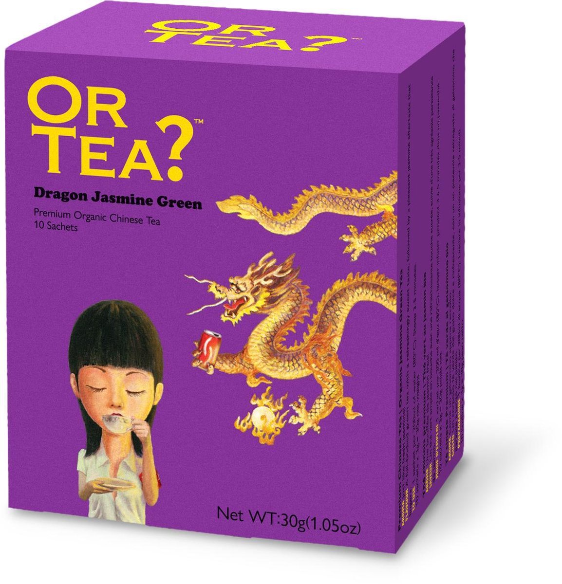 Or Tea? Dragon Jasmine Green Bio Thee 10x 30g