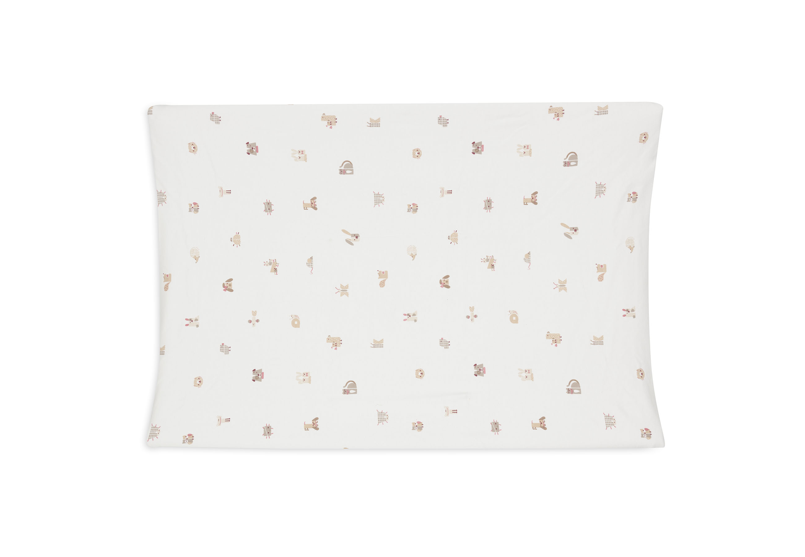 Jollein Waskussenhoes Jersey Animal Friends 50x70 cm