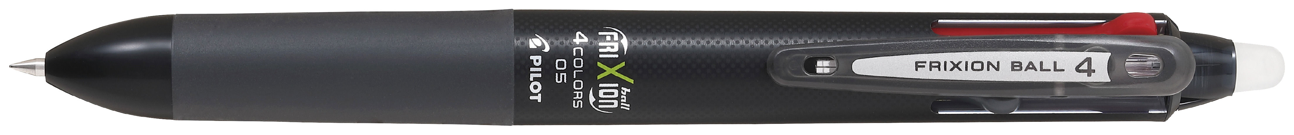 Pilot FriXion Ball 4 Colors Uitwisbare Rollerball Zwart 0.5 mm