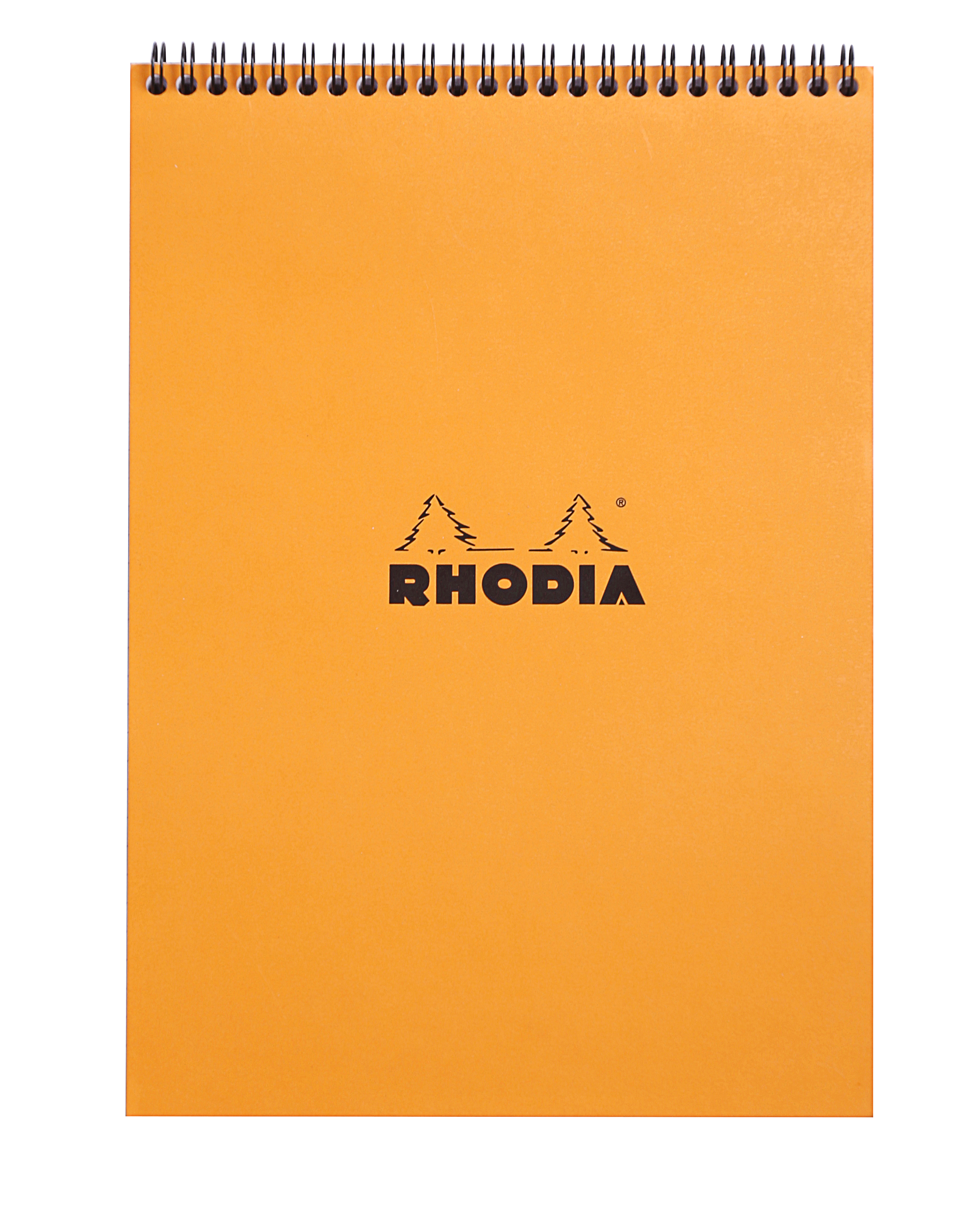 Rhodia Classic Notablok A4 Spiraal 80gr - Oranje - 80 Vel