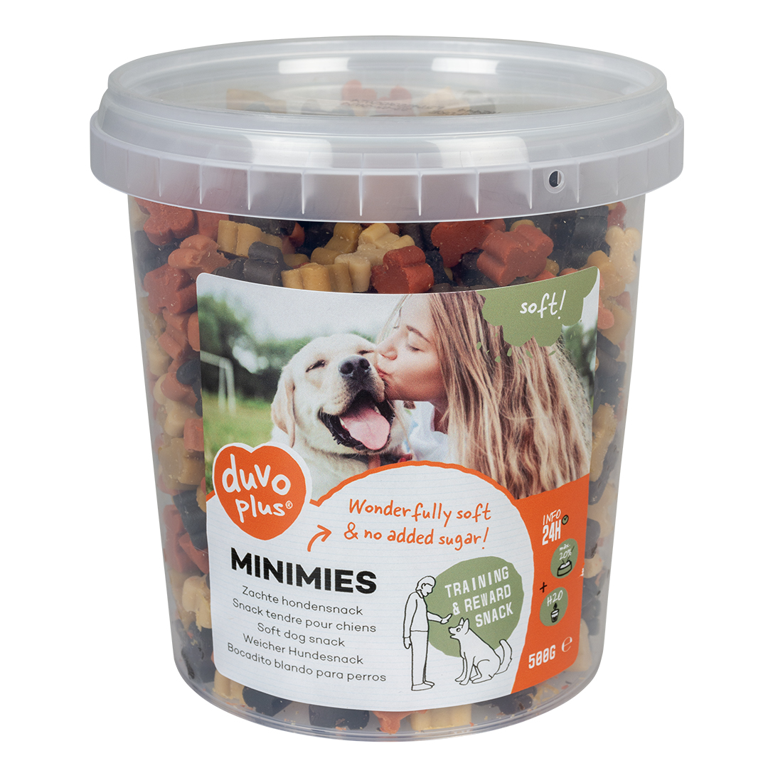Duvoplus Chews! Minimies 500 g in Mini Emmer - Hondensnacks