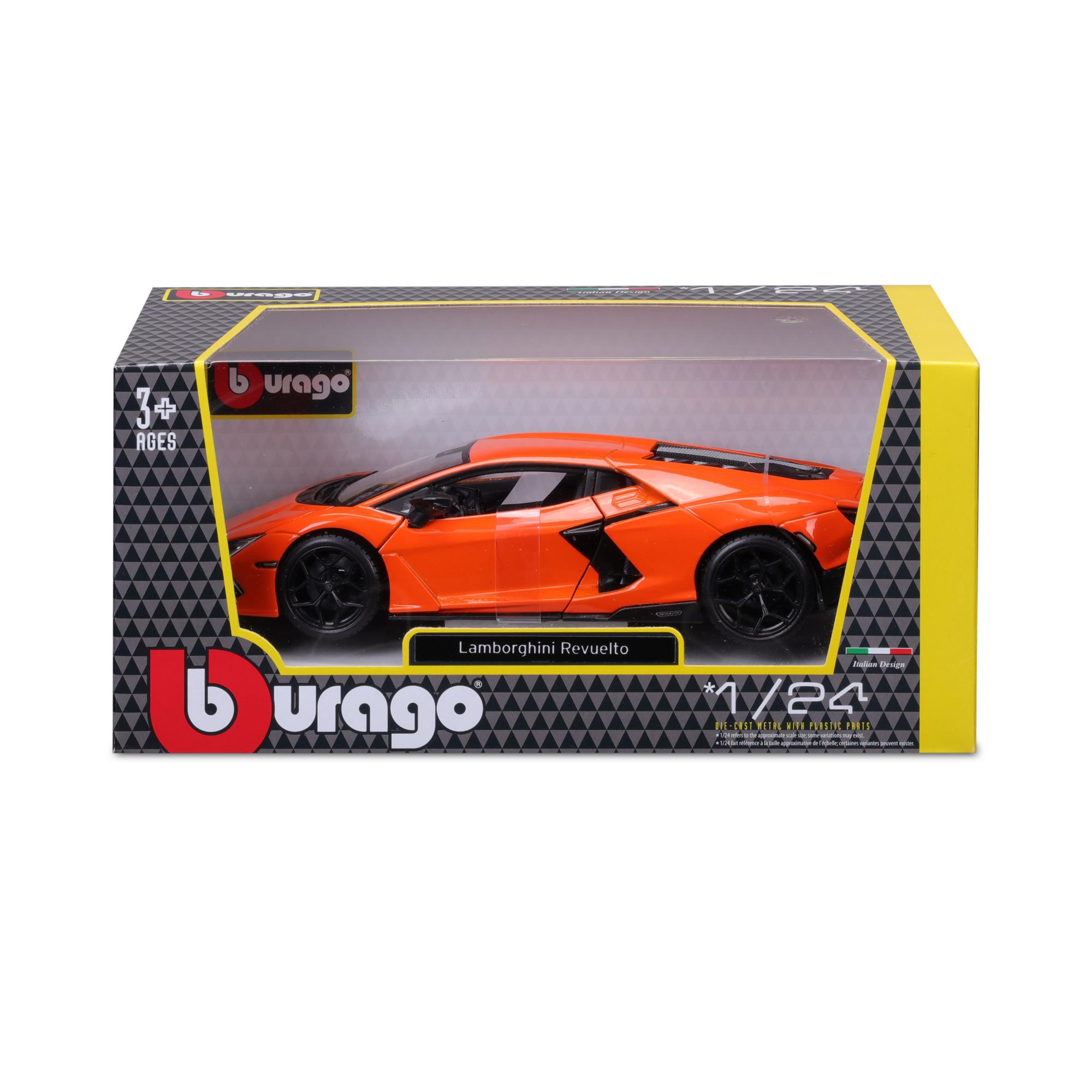 Burago Oranje Lamborghini Revuelto  schaal 1:24